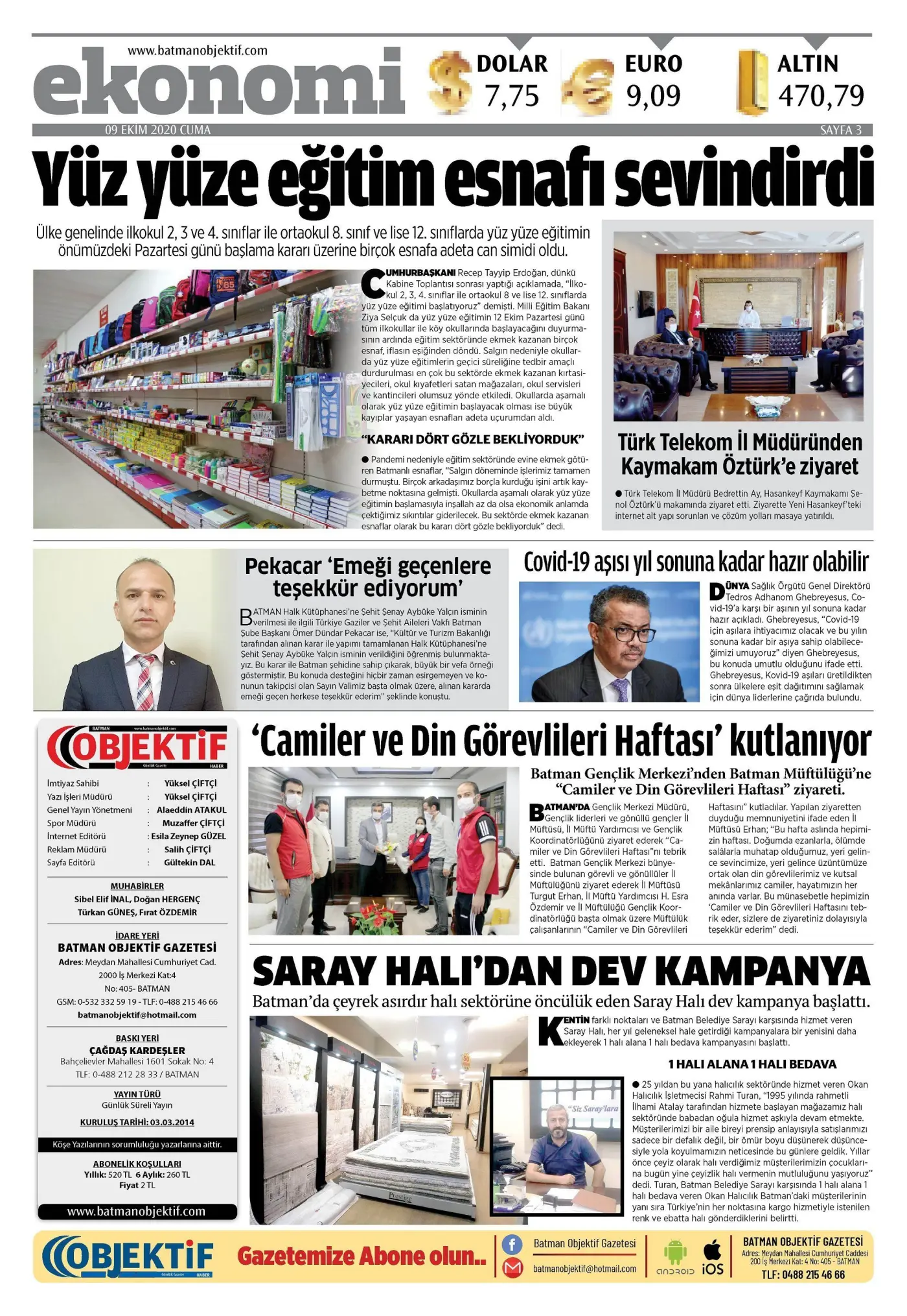 08.10.2020 tarihli sayı, 4. sayfa