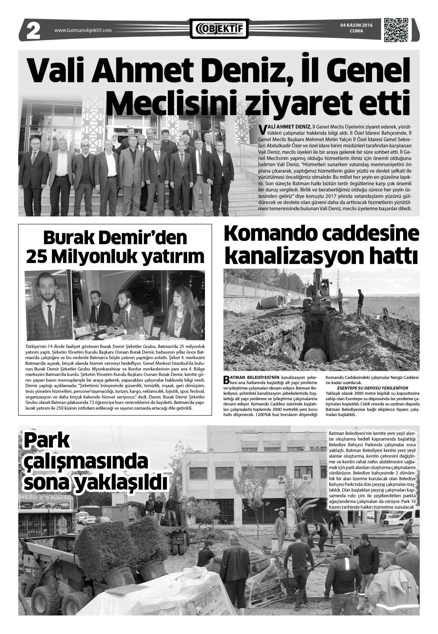 03.11.2016 tarihli sayı, 2. sayfa