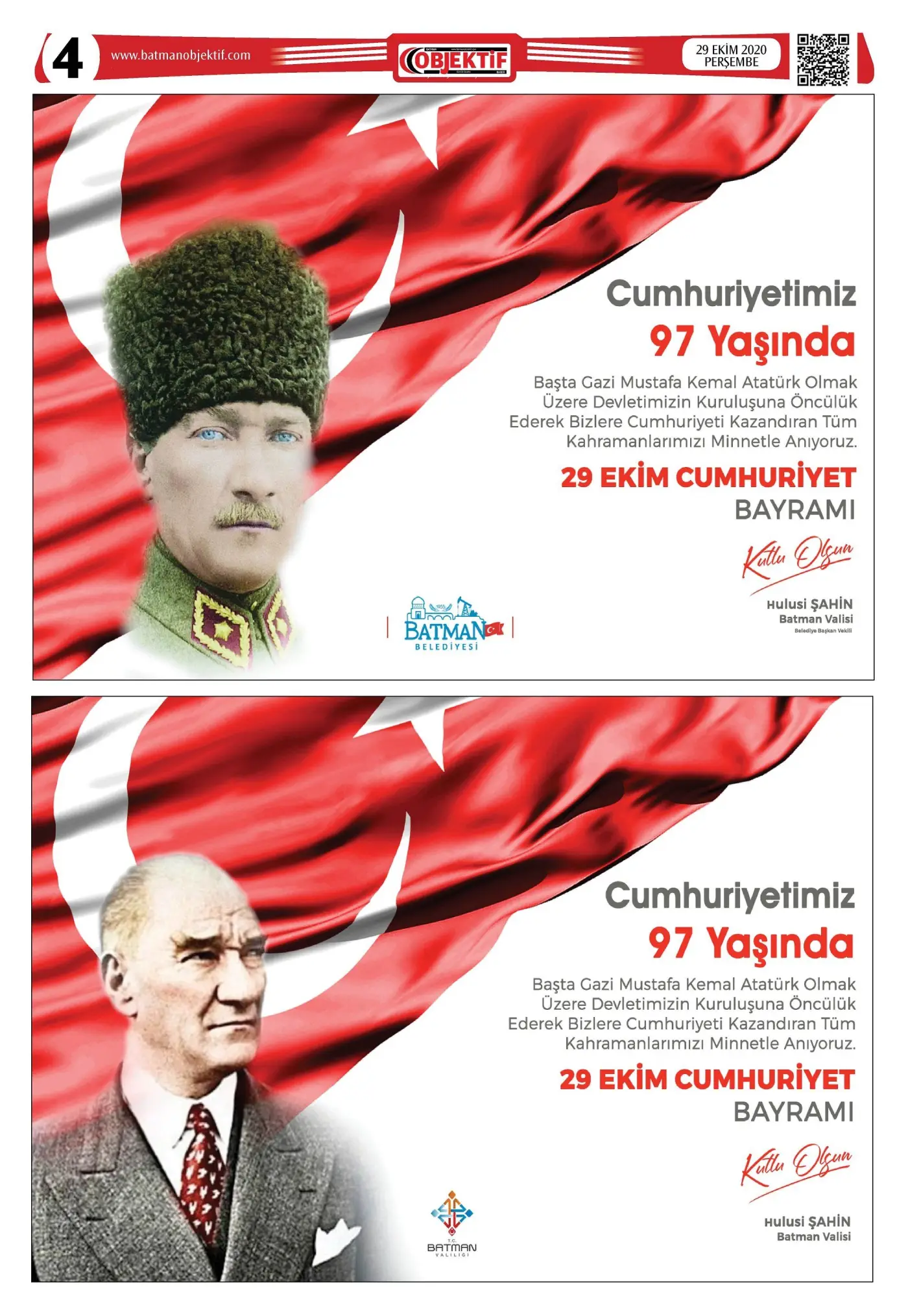 29.10.2020 tarihli sayı, 4. sayfa