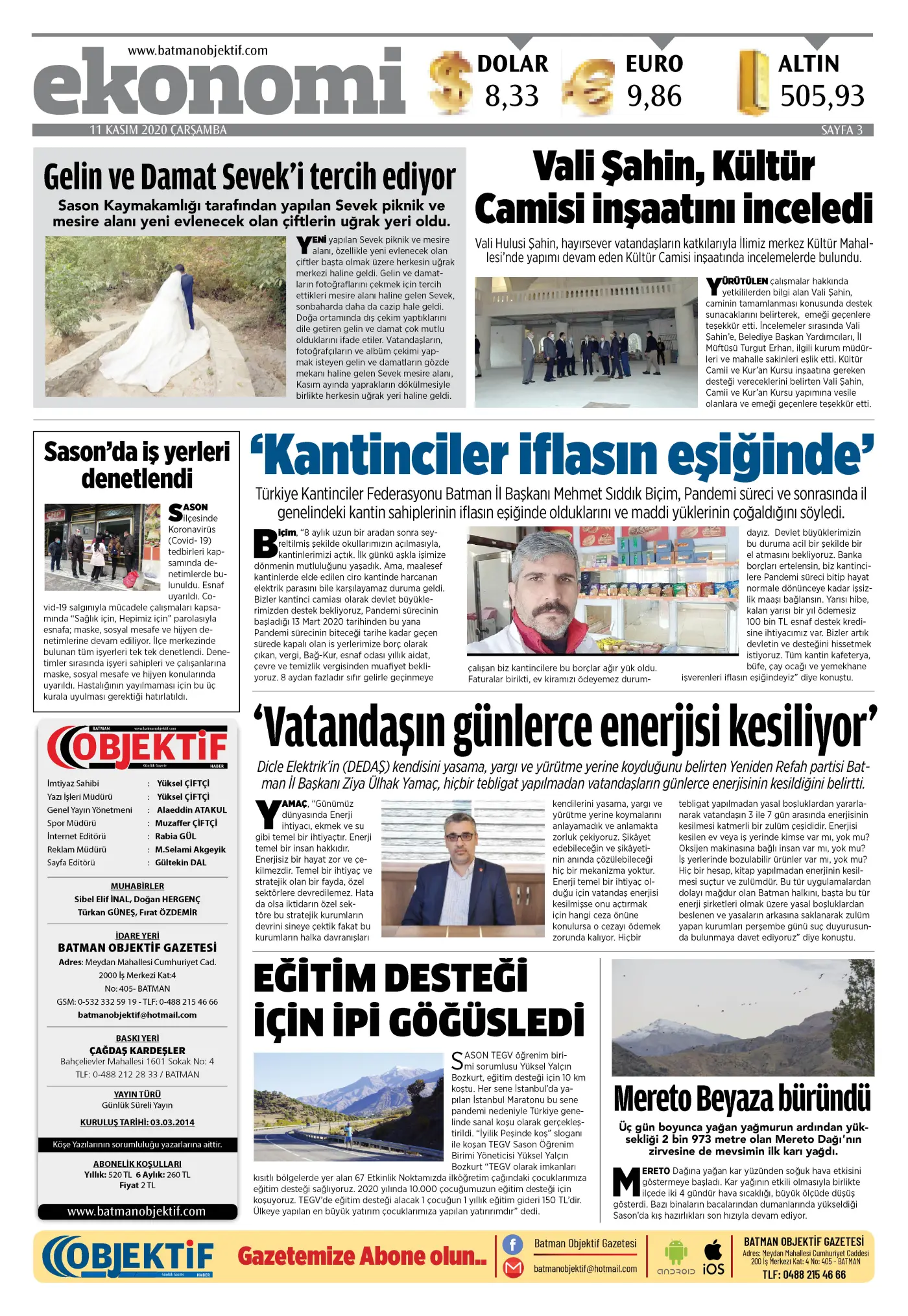 11.11.2020 tarihli sayı, 4. sayfa