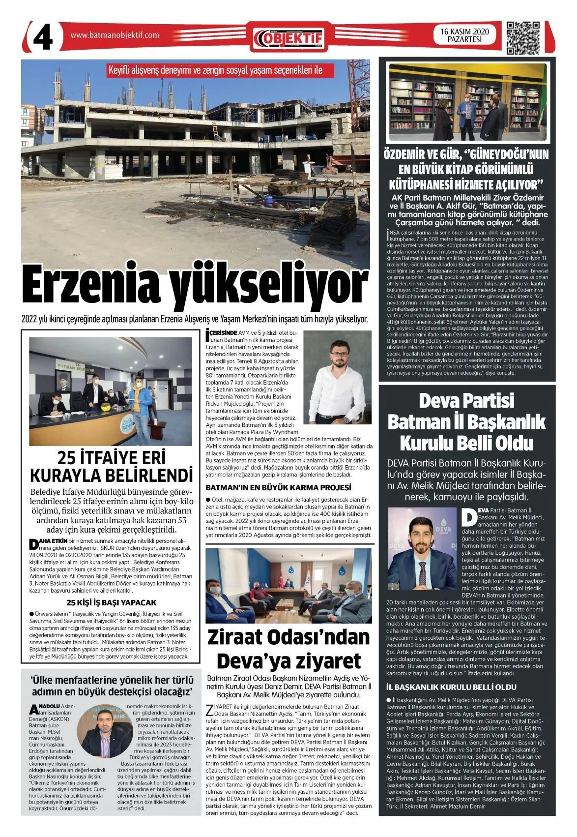 15.11.2020 tarihli sayı, 4. sayfa