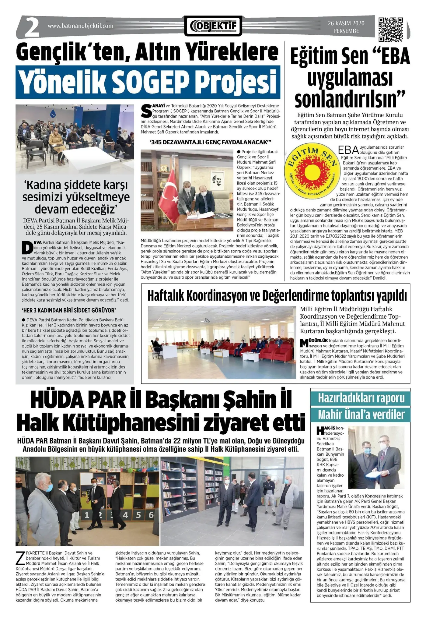 25.11.2020 tarihli sayı, 3. sayfa