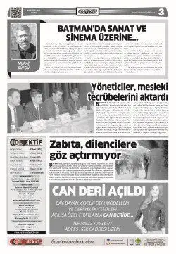 18.11.2016 tarihli sayı, 3. sayfa