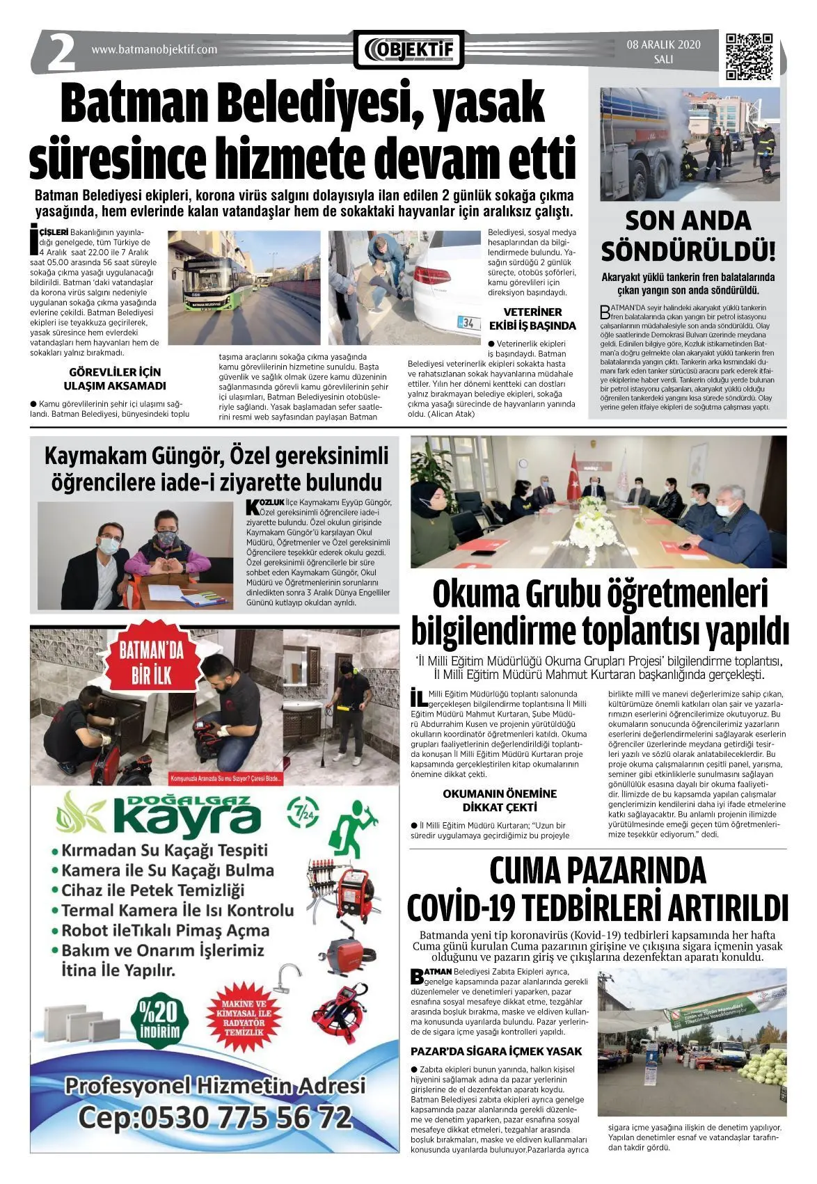 07.12.2020 tarihli sayı, 2. sayfa