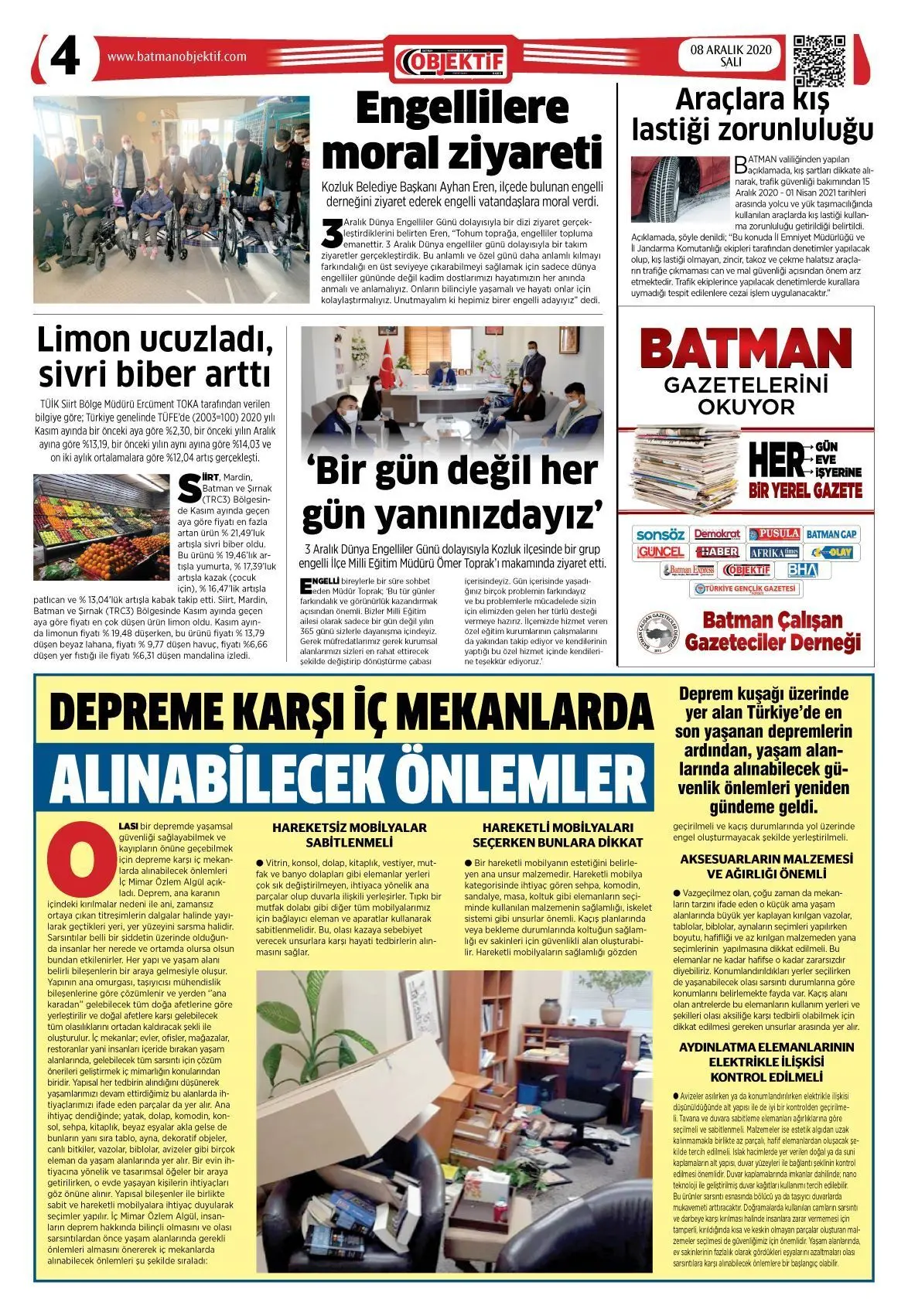 07.12.2020 tarihli sayı, 4. sayfa