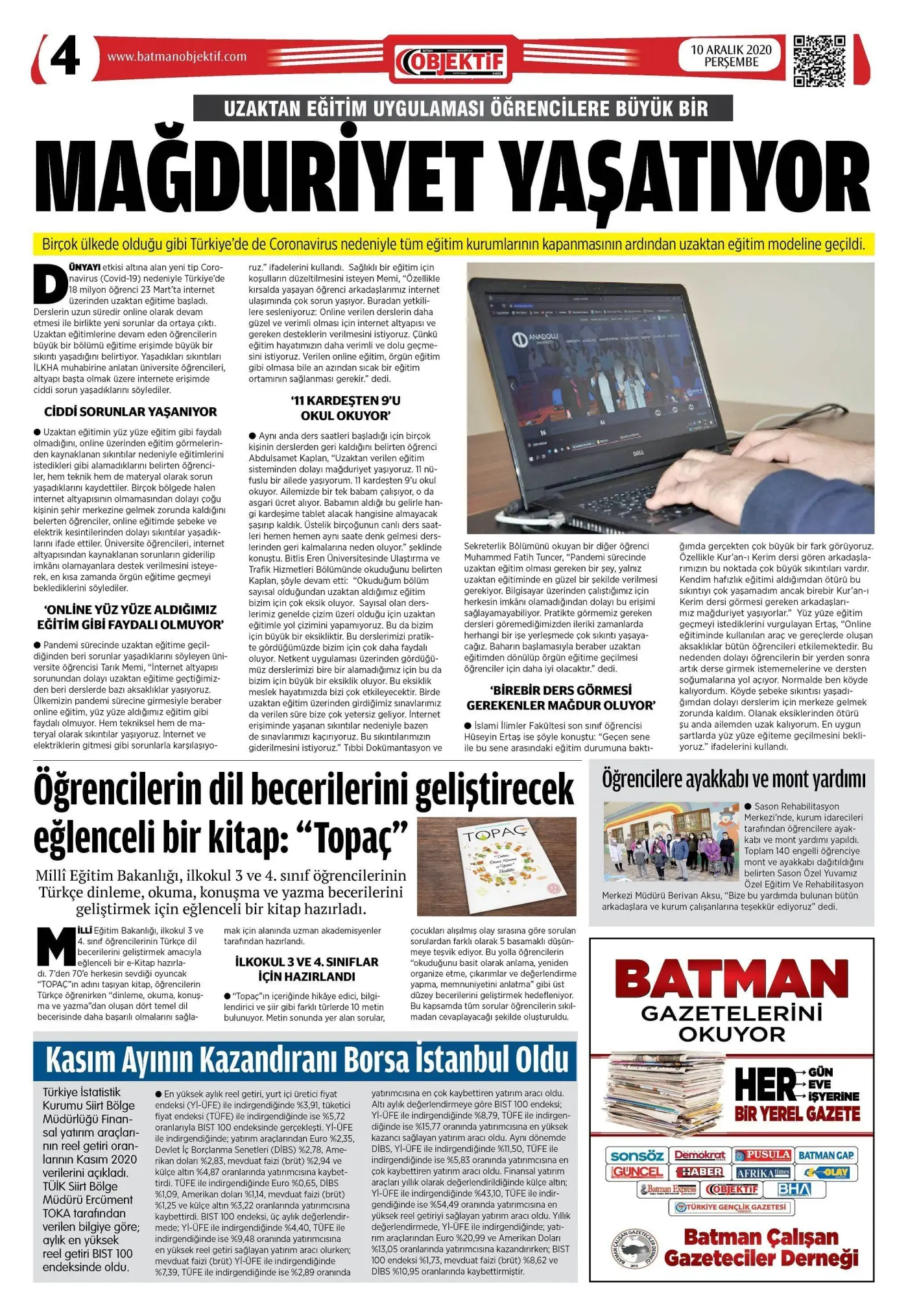 09.12.2020 tarihli sayı, 4. sayfa