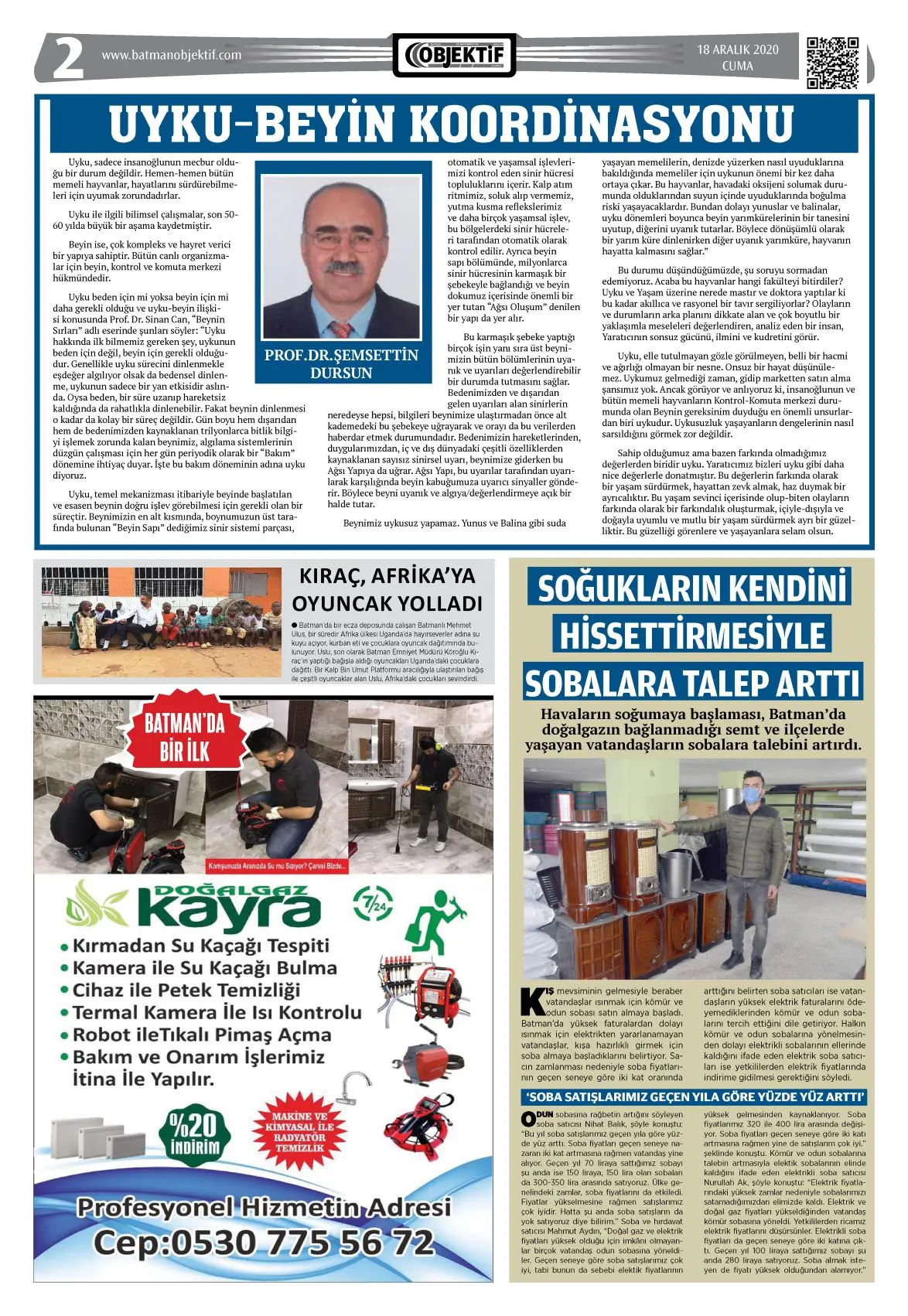 17.12.2020 tarihli sayı, 2. sayfa