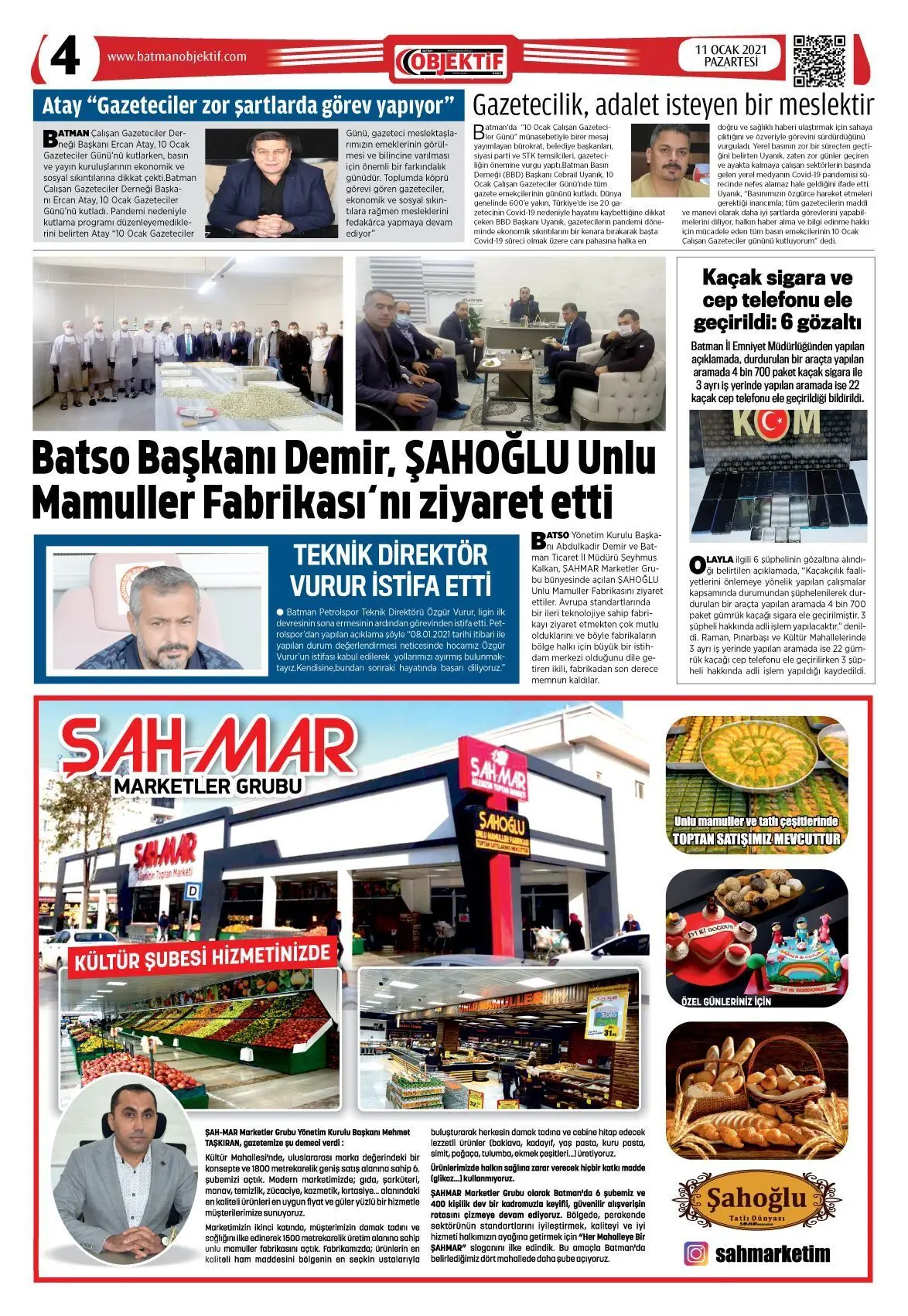 10.01.2021 tarihli sayı, 4. sayfa