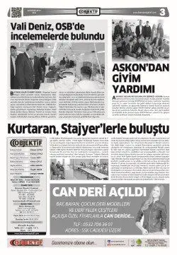 21.11.2016 tarihli sayı, 3. sayfa
