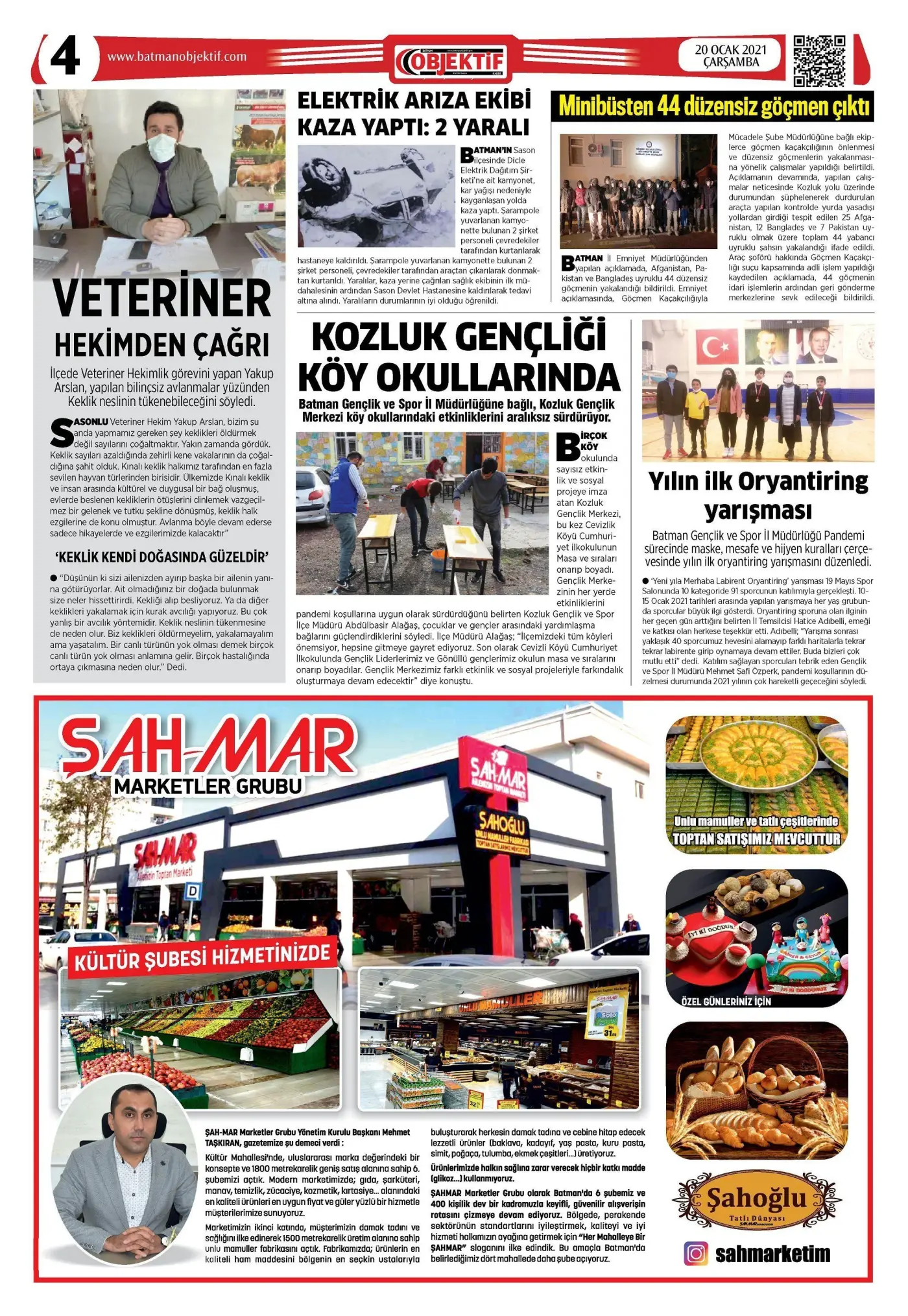 19.01.2021 tarihli sayı, 4. sayfa