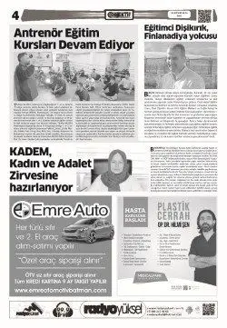 21.11.2016 tarihli sayı, 4. sayfa