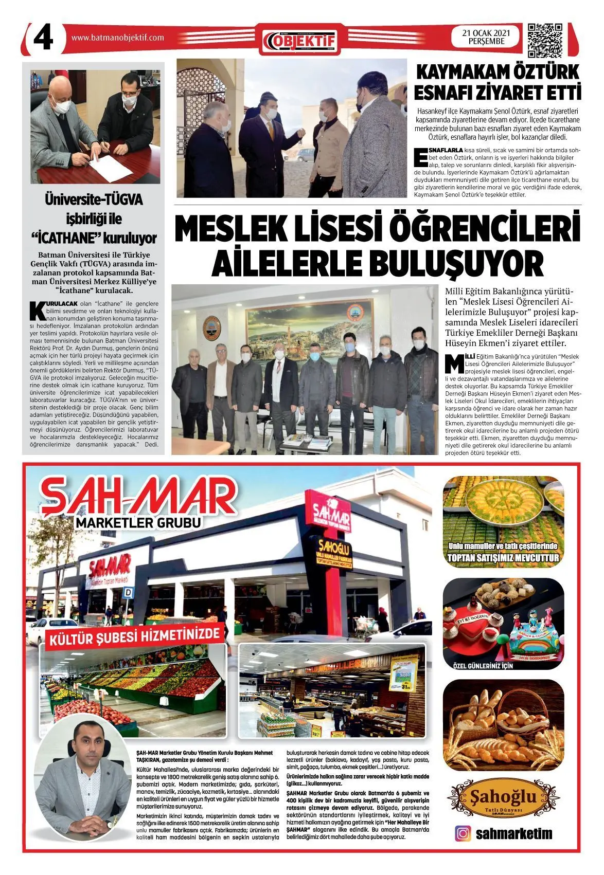 20.01.2021 tarihli sayı, 4. sayfa
