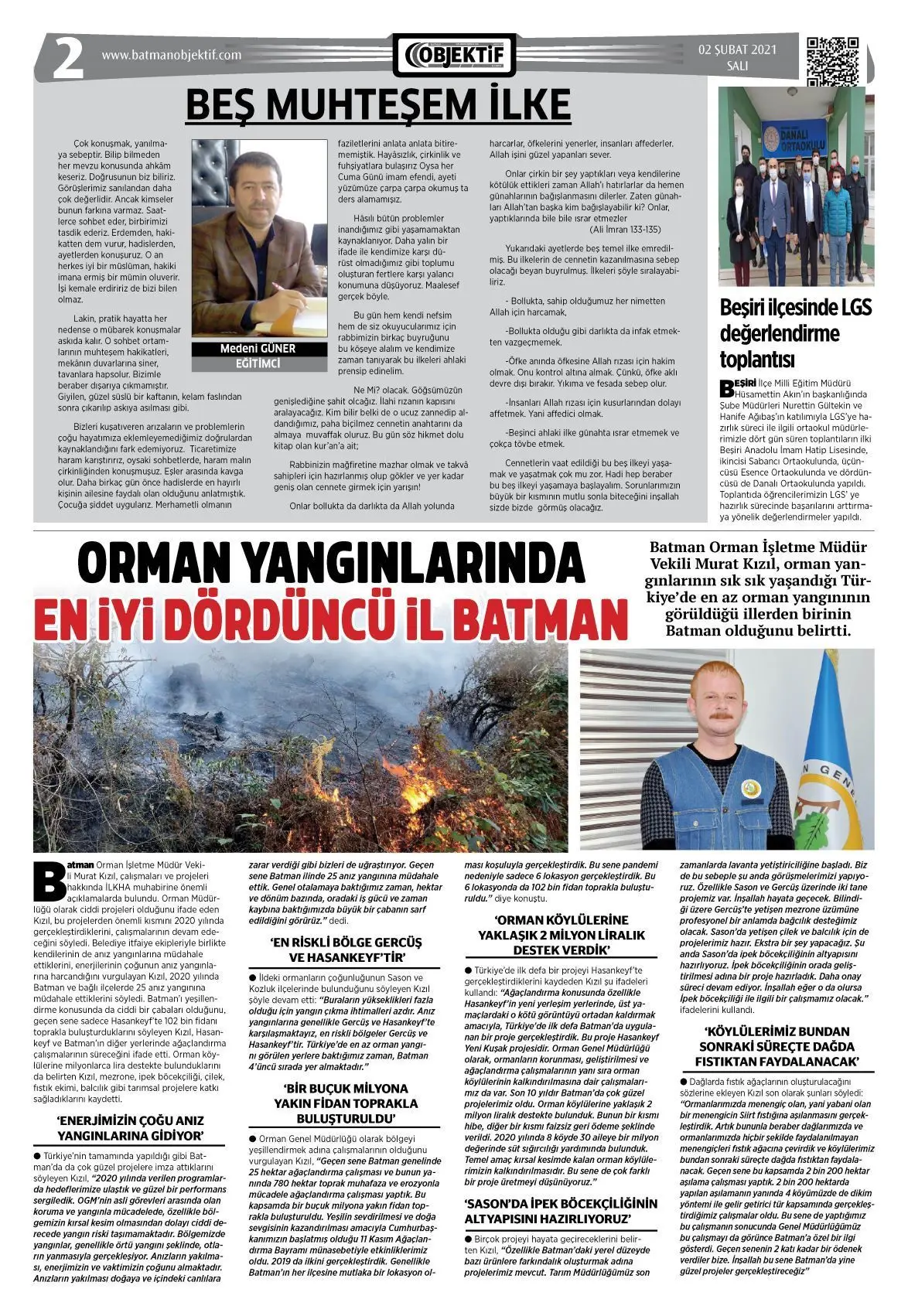 01.02.2021 tarihli sayı, 2. sayfa
