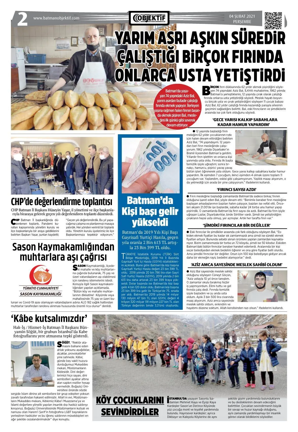 03.02.2021 tarihli sayı, 2. sayfa