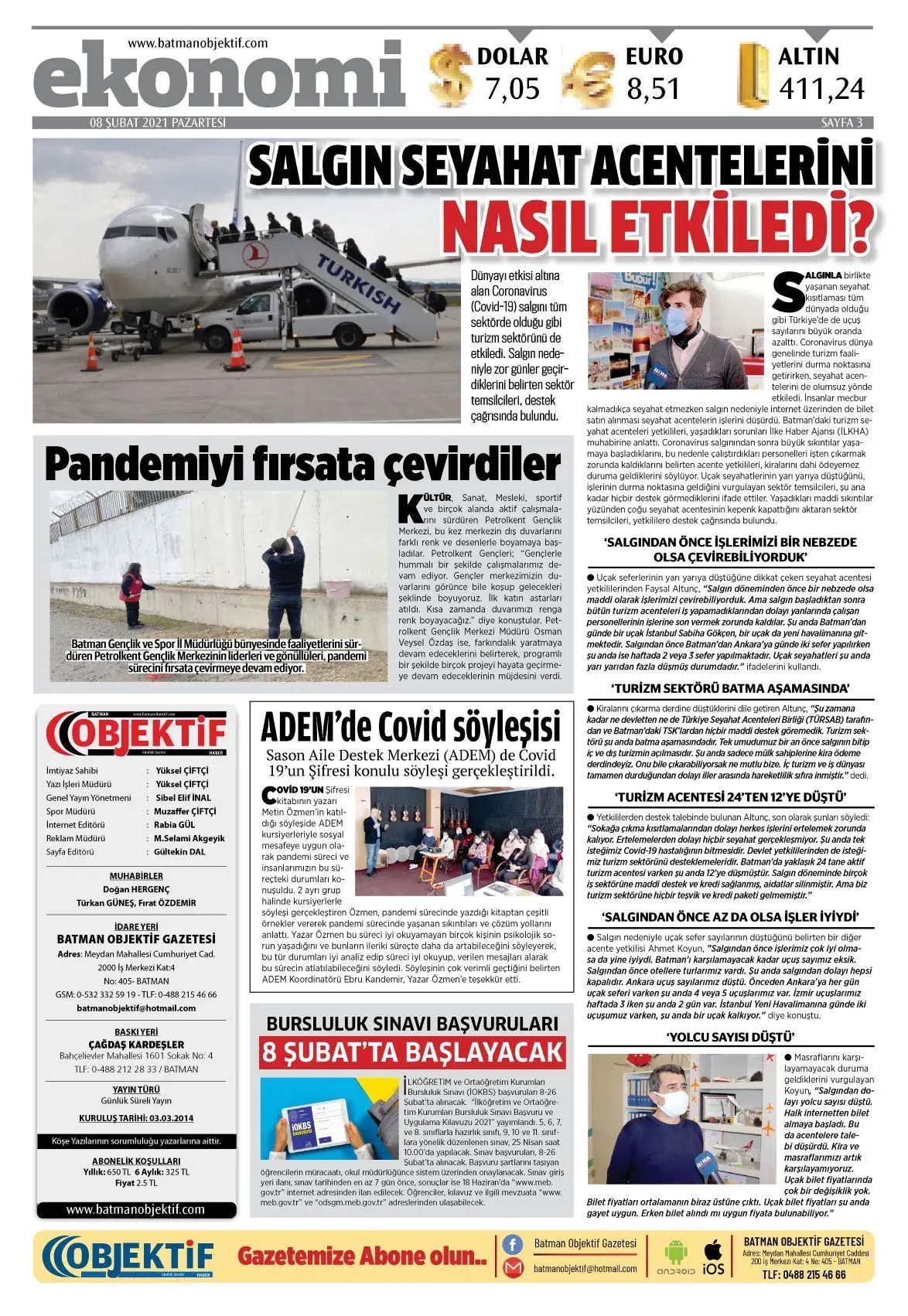 07.02.2021 tarihli sayı, 3. sayfa
