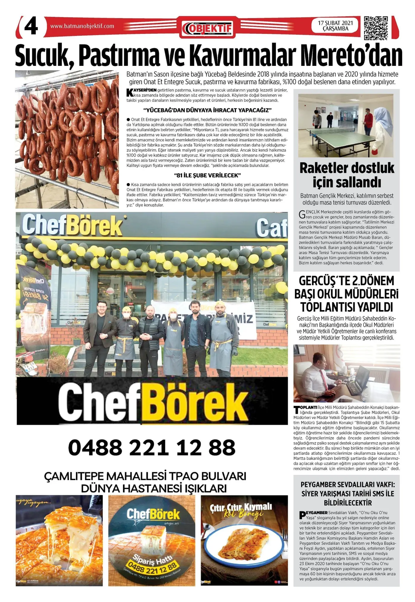 16.02.2021 tarihli sayı, 4. sayfa