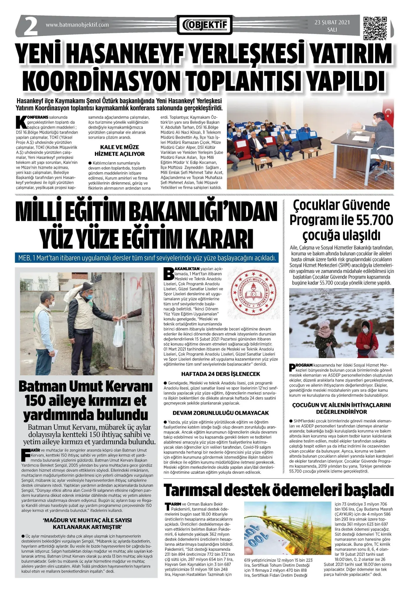 22.02.2021 tarihli sayı, 2. sayfa