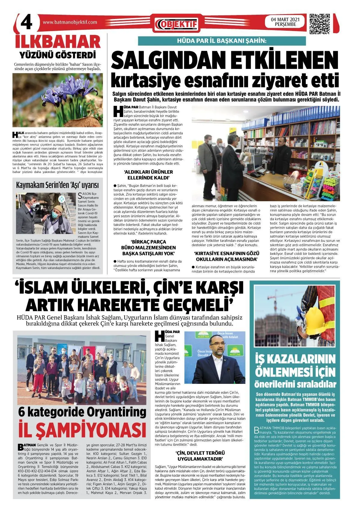 03.03.2021 tarihli sayı, 4. sayfa