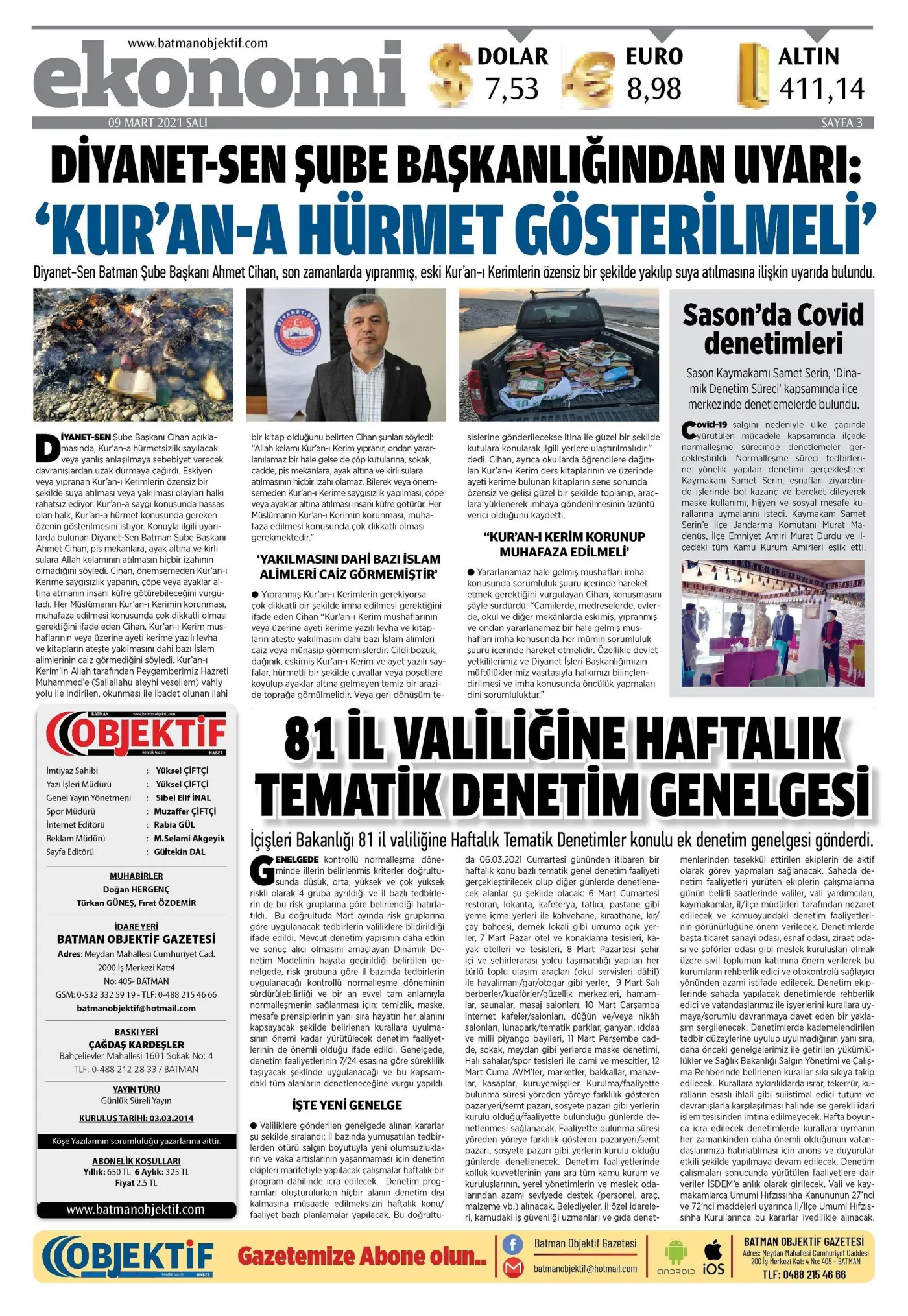 08.03.2021 tarihli sayı, 3. sayfa