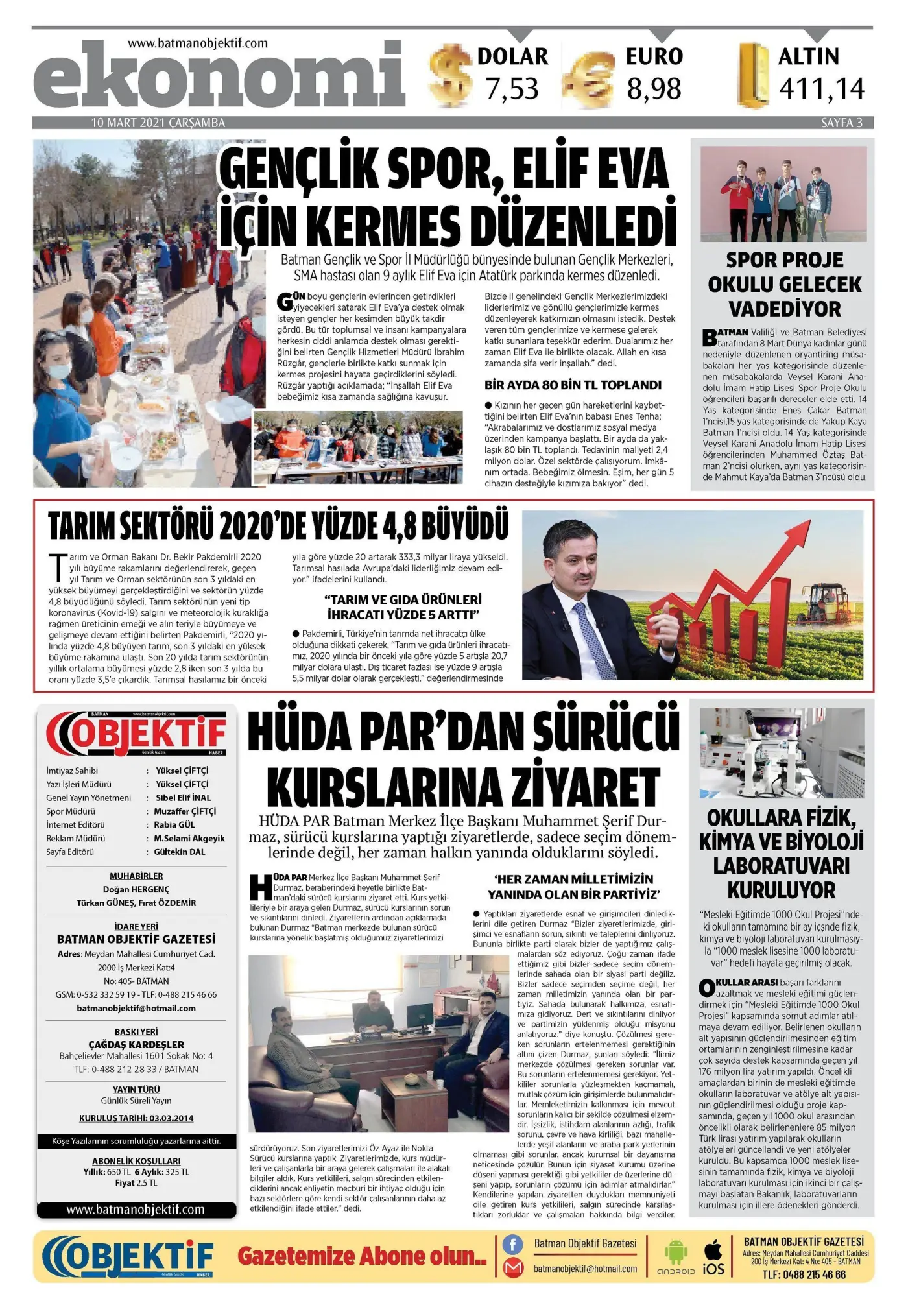 09.03.2021 tarihli sayı, 3. sayfa