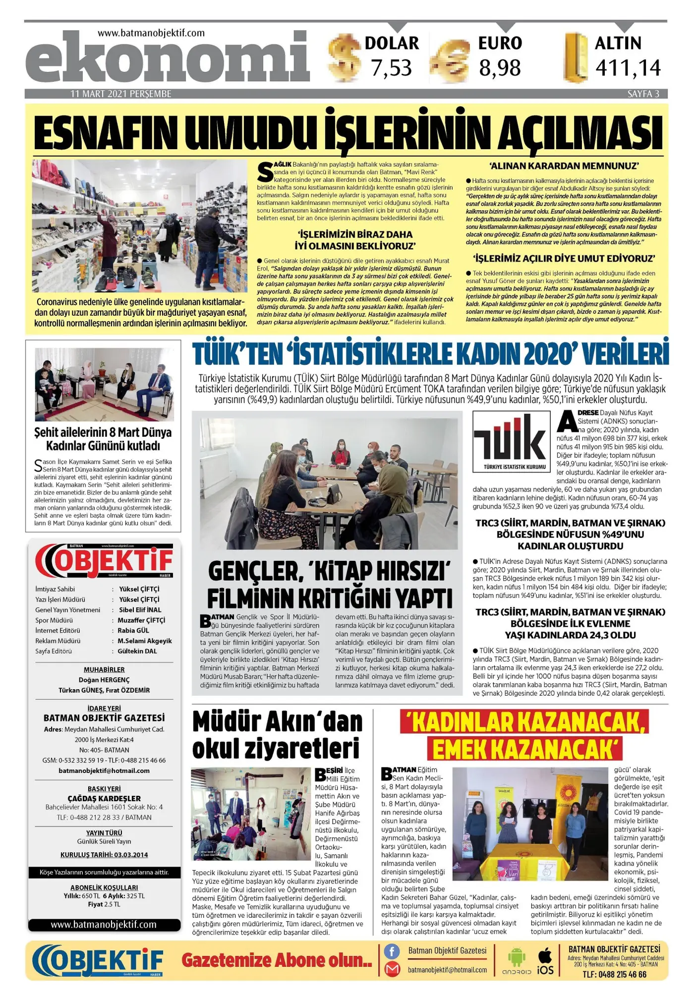 10.03.2021 tarihli sayı, 3. sayfa