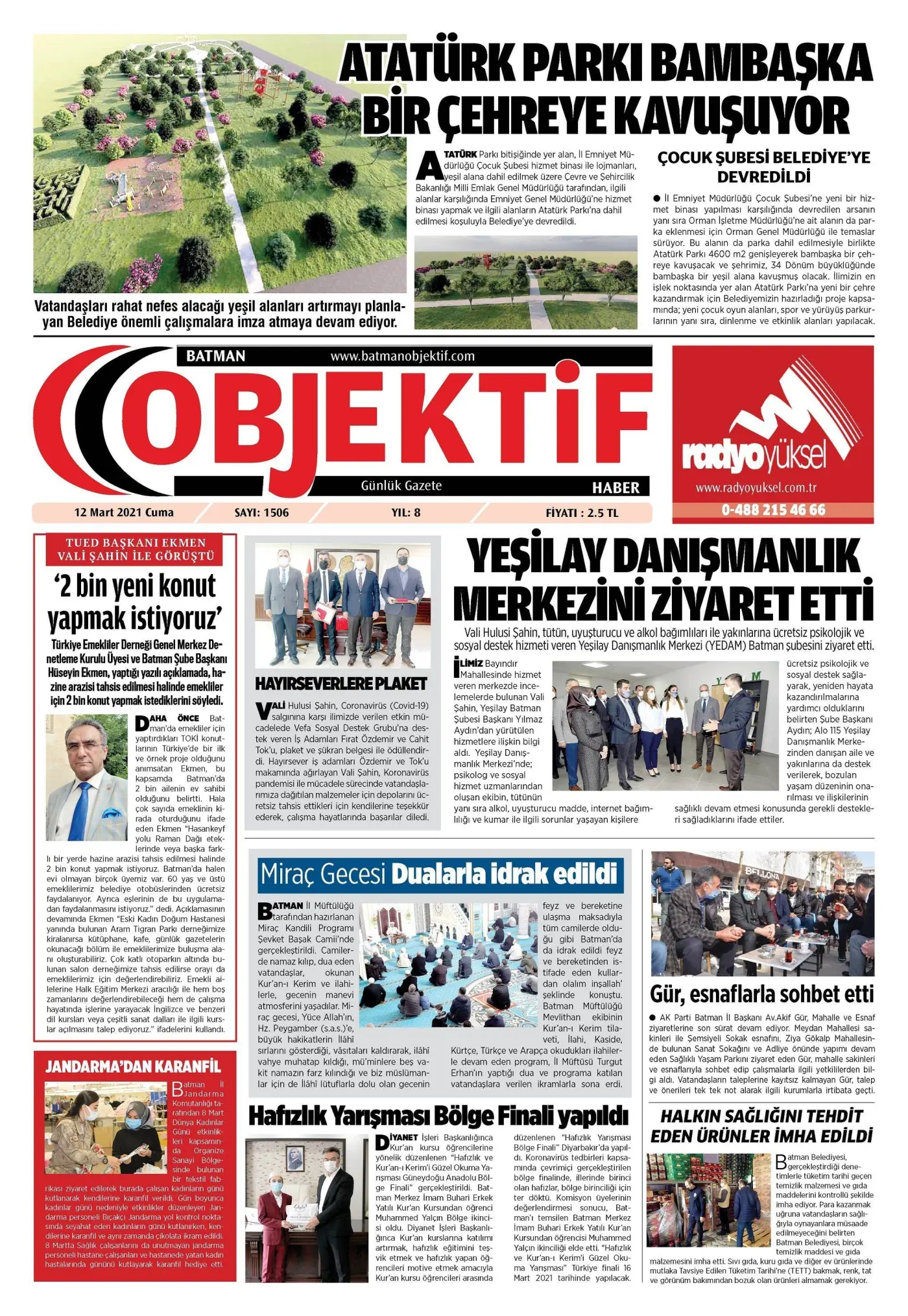 11.03.2021 tarihli sayı, 2. sayfa