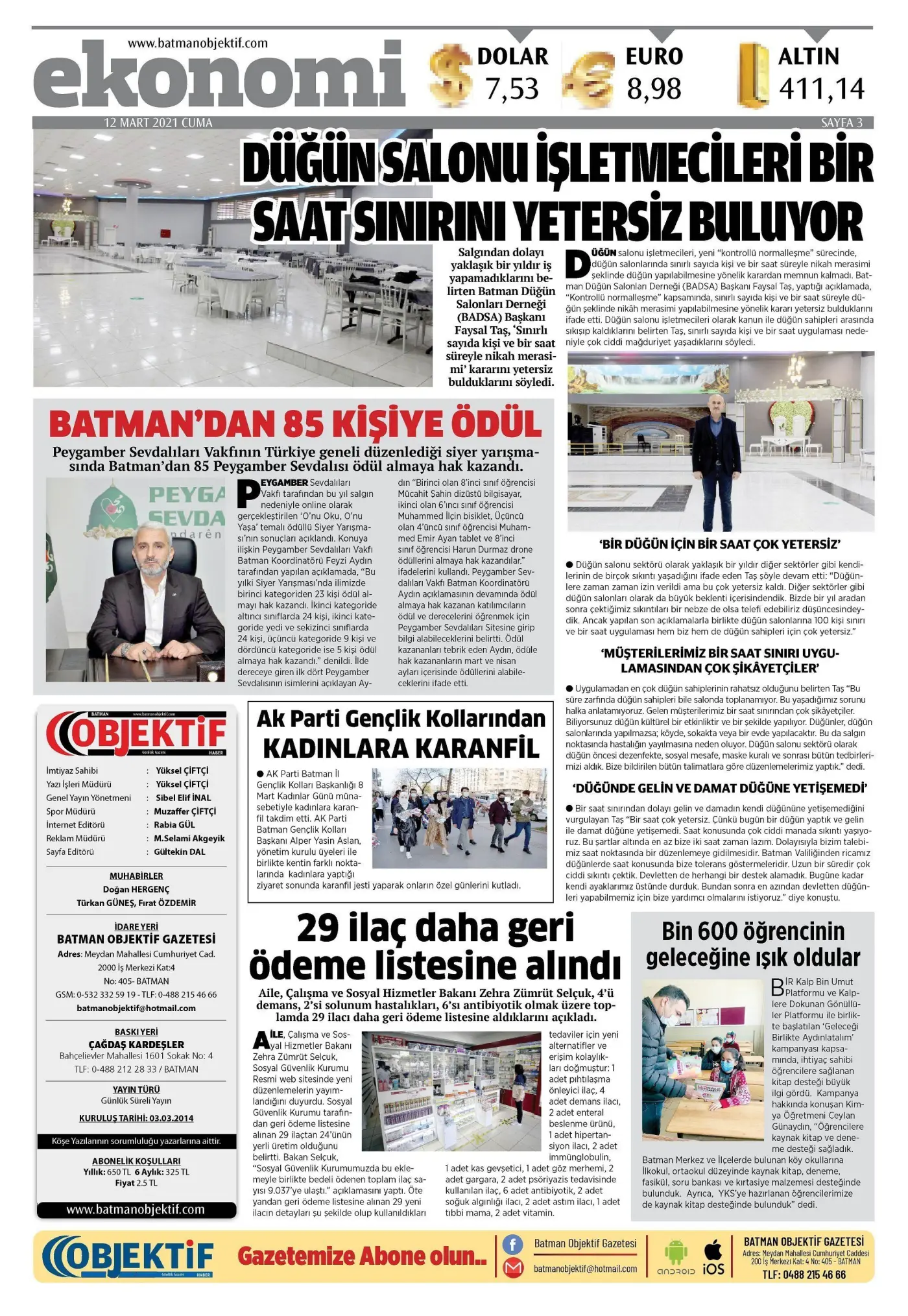 11.03.2021 tarihli sayı, 4. sayfa