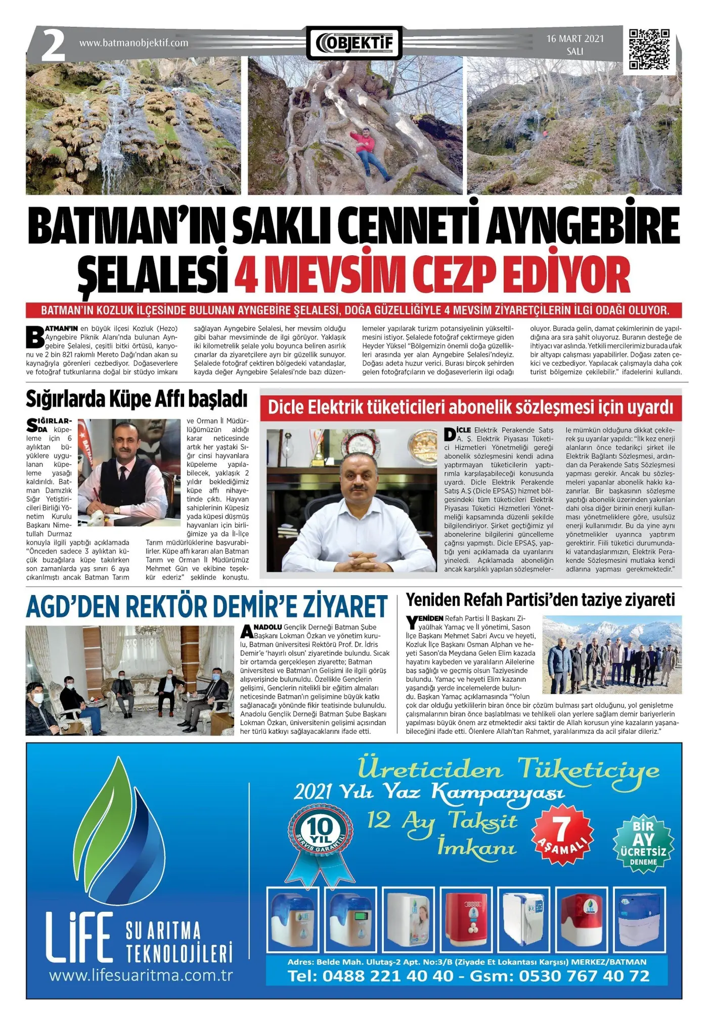 16.03.2021 tarihli sayı, 2. sayfa