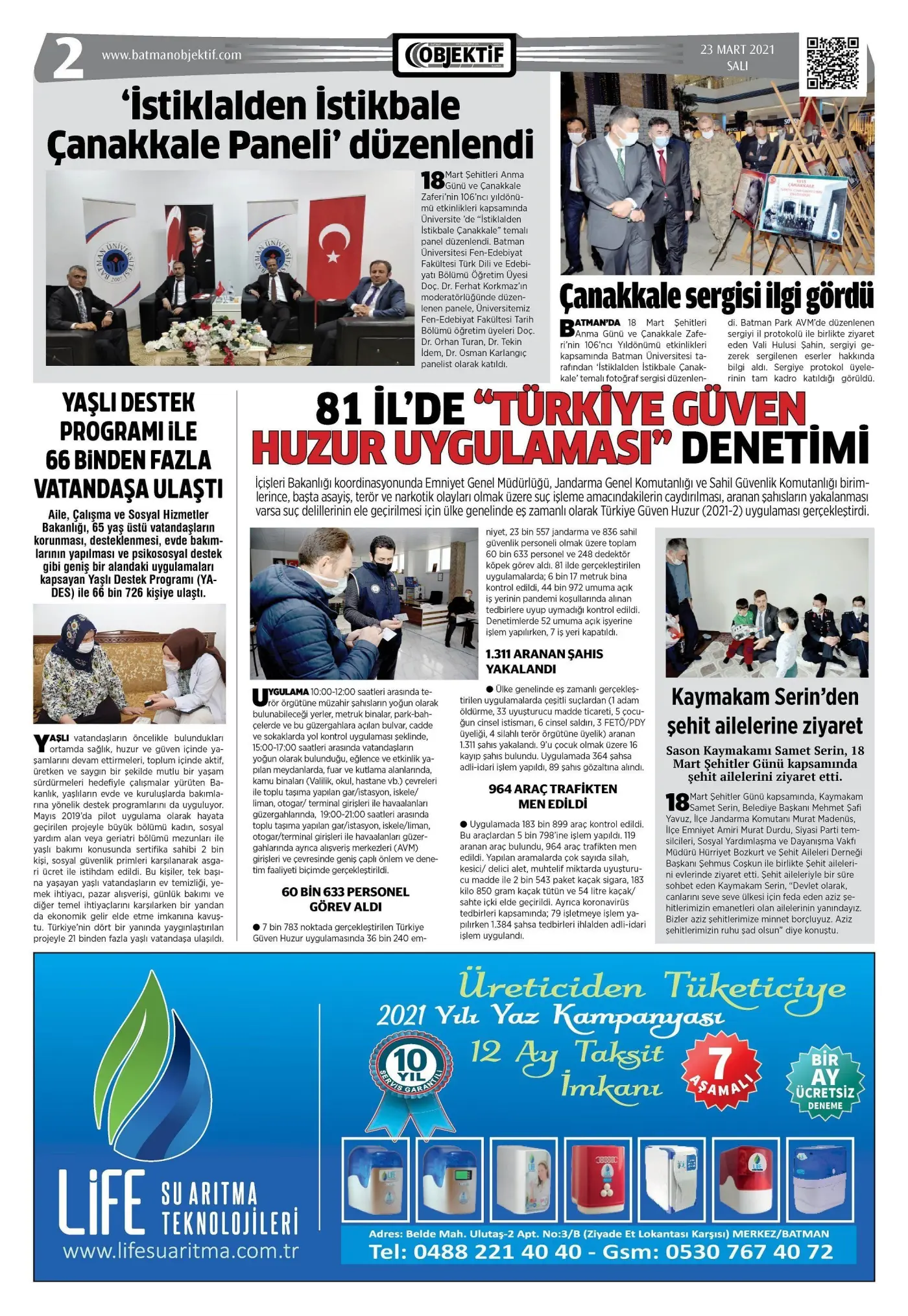 22.03.2021 tarihli sayı, 2. sayfa