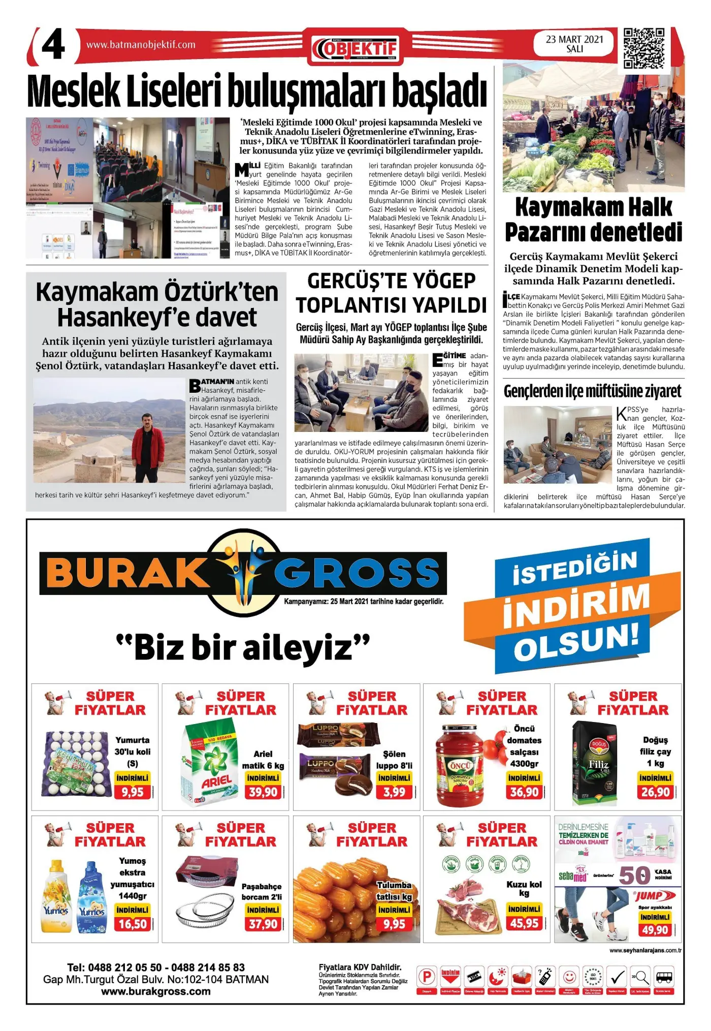 22.03.2021 tarihli sayı, 4. sayfa