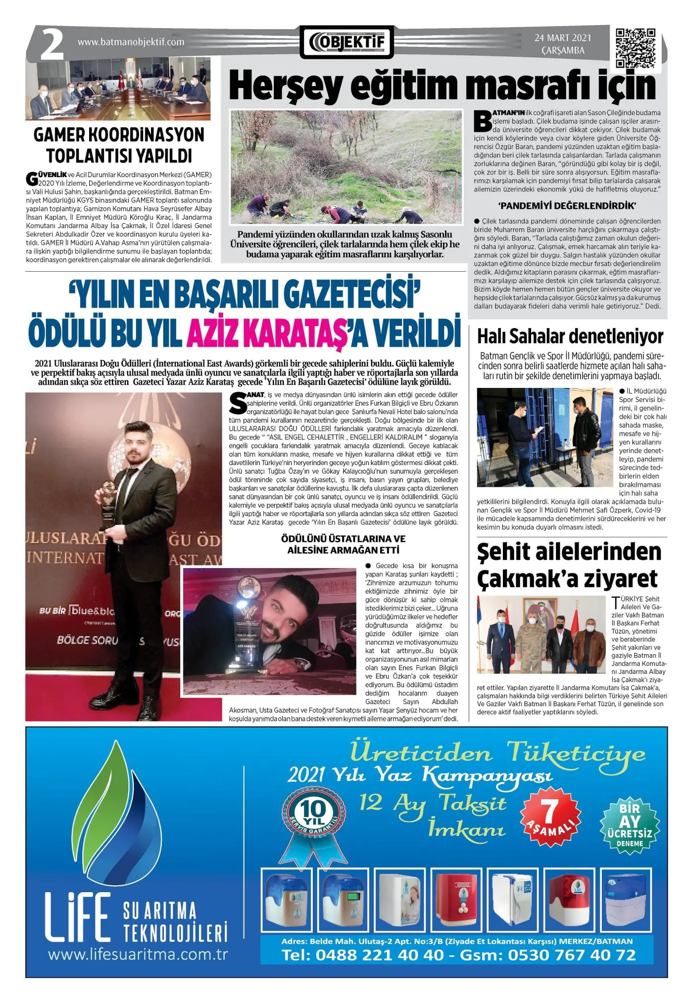 24.03.2021 tarihli sayı, 2. sayfa