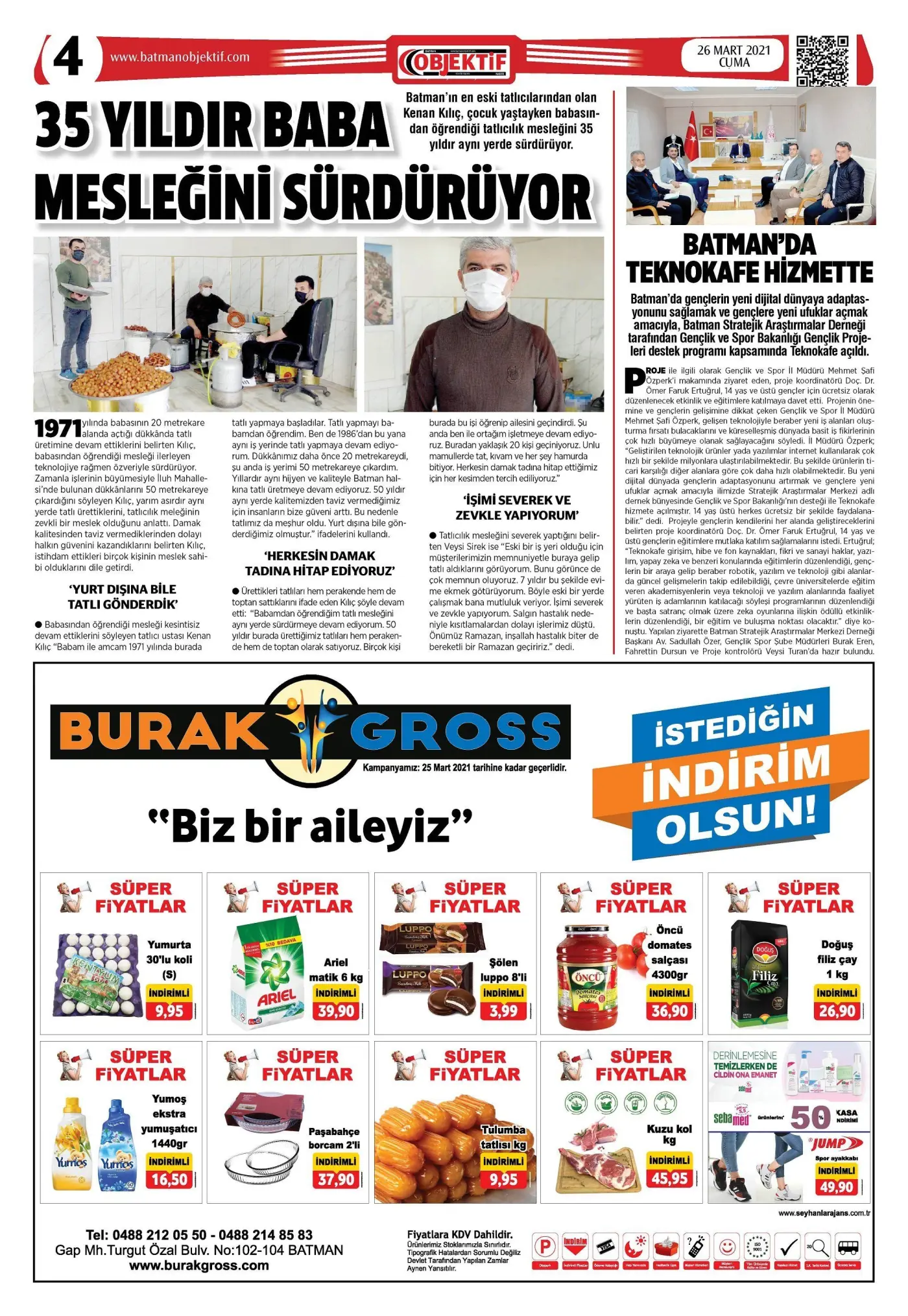25.03.2021 tarihli sayı, 4. sayfa