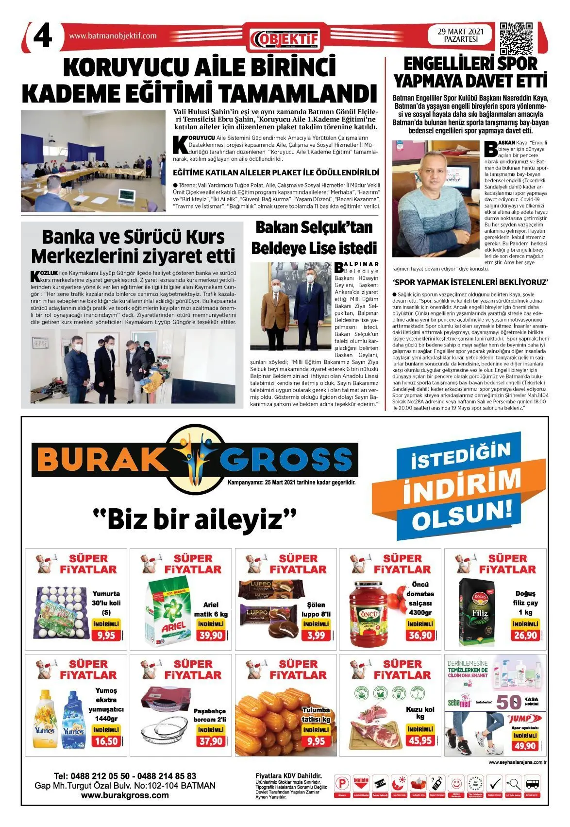 28.03.2021 tarihli sayı, 4. sayfa