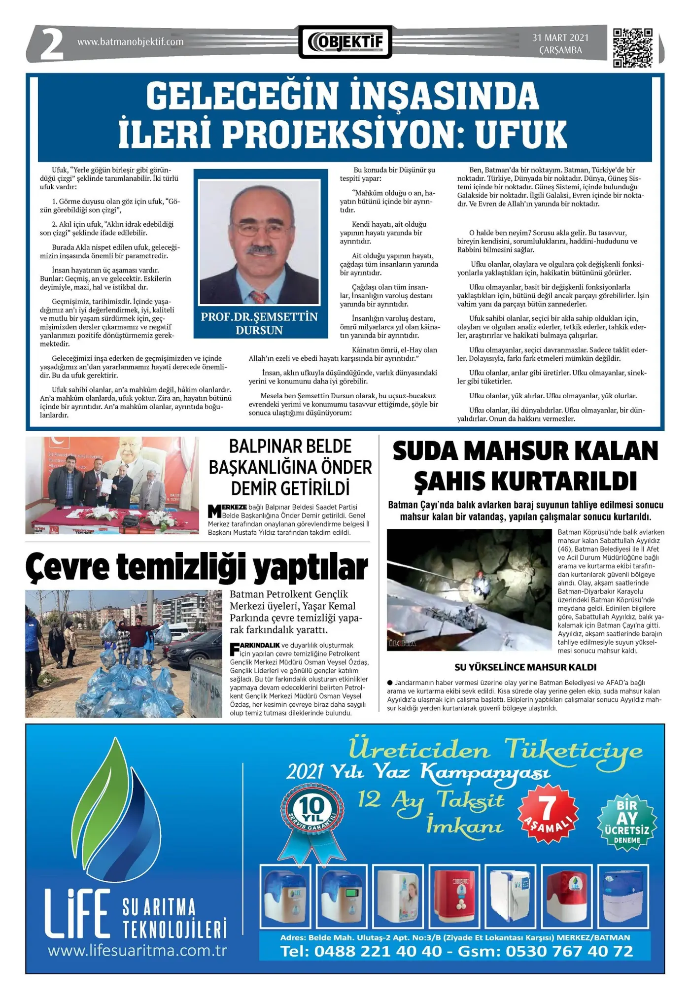31.03.2021 tarihli sayı, 2. sayfa