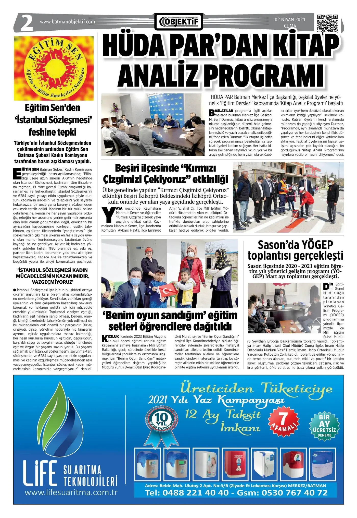 01.04.2021 tarihli sayı, 2. sayfa