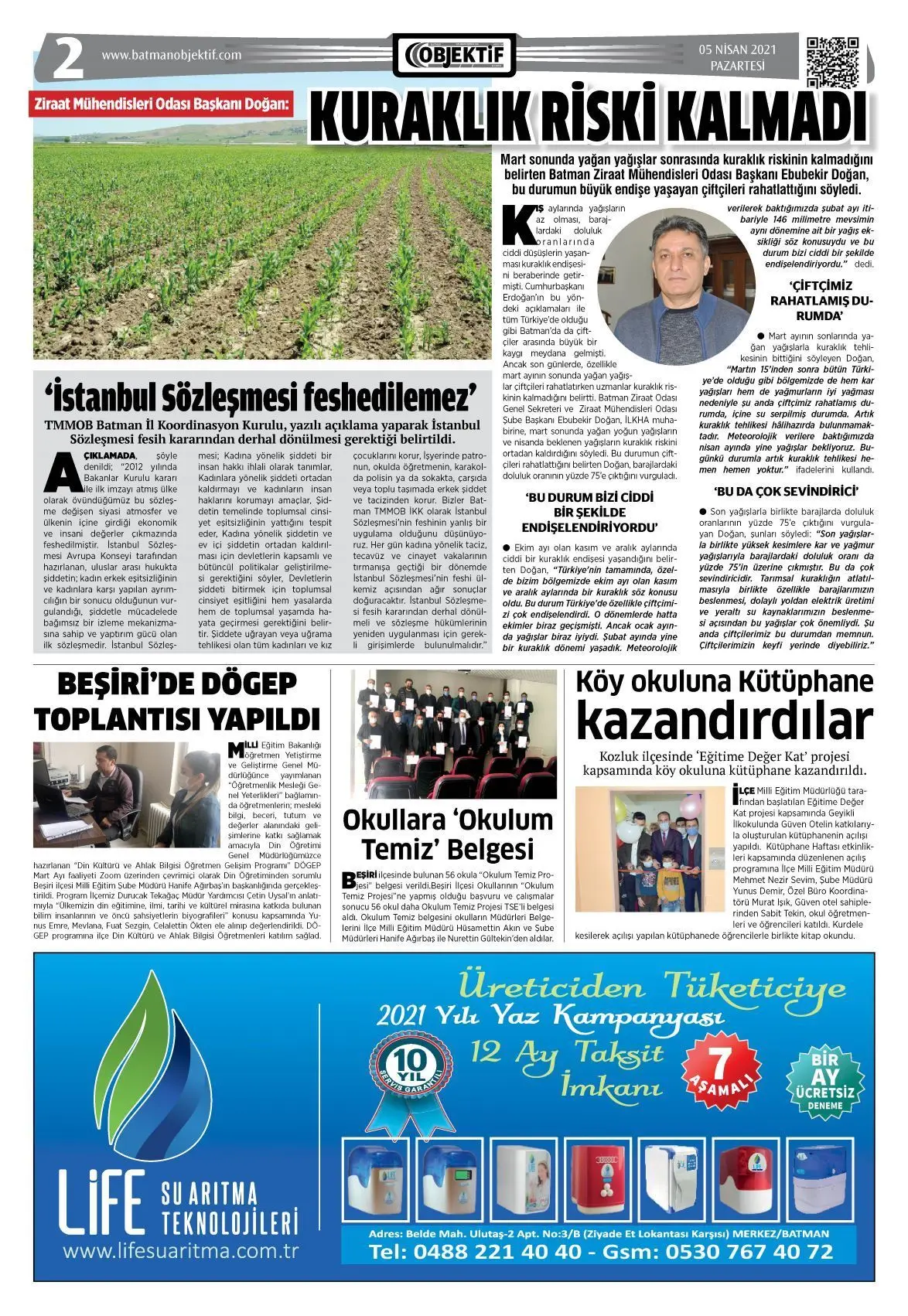 04.04.2021 tarihli sayı, 2. sayfa