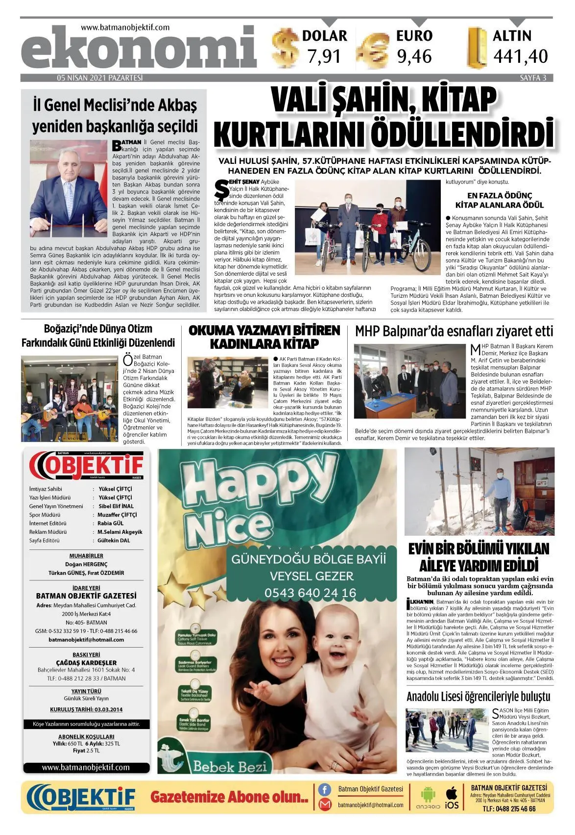 04.04.2021 tarihli sayı, 3. sayfa