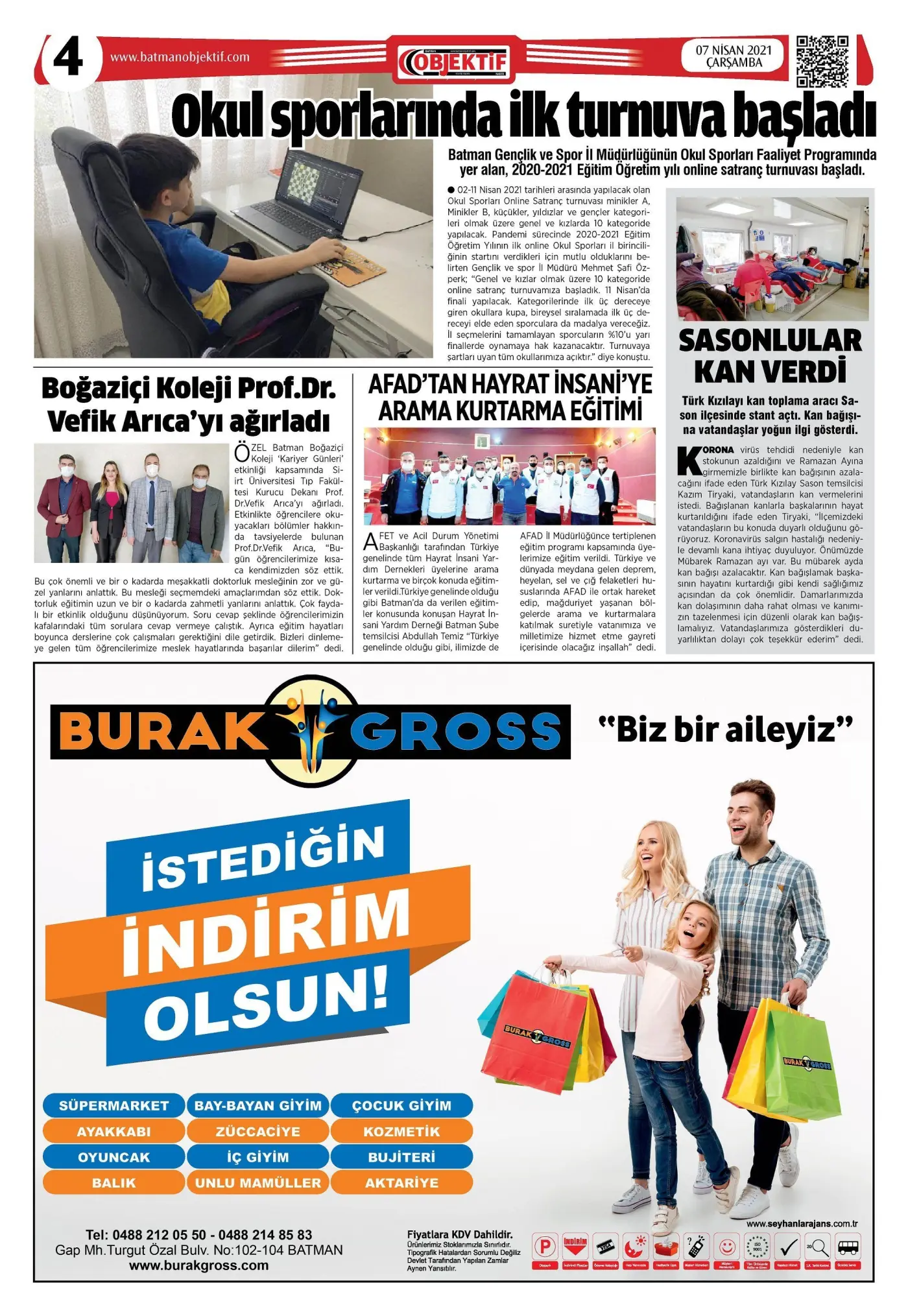 06.04.2021 tarihli sayı, 4. sayfa