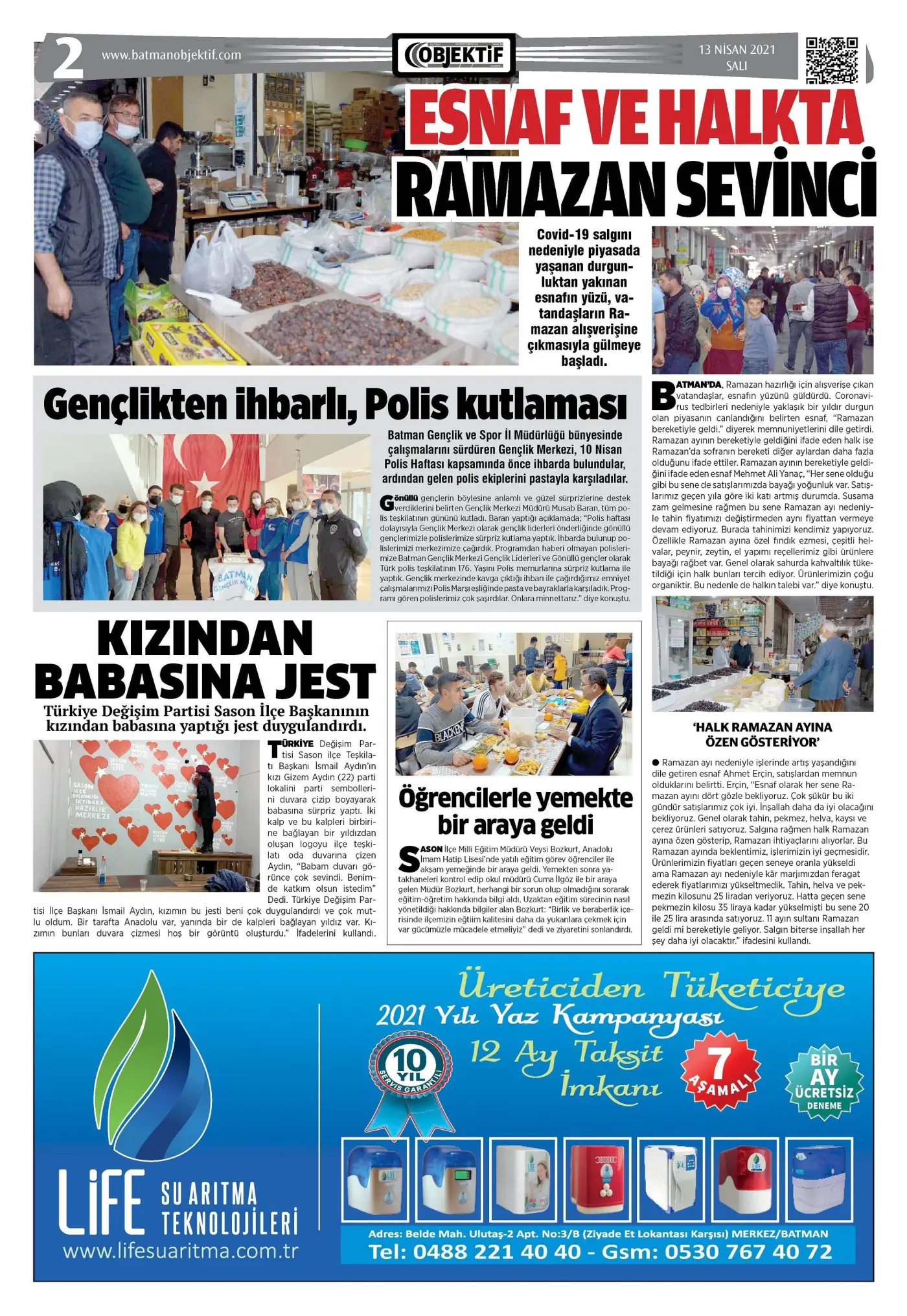 13.04.2021 tarihli sayı, 2. sayfa