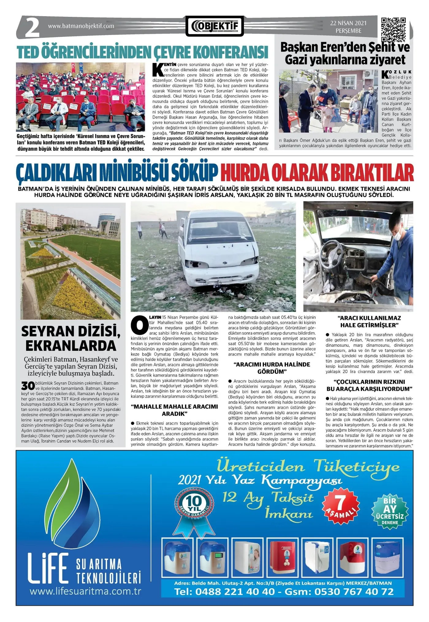 21.04.2021 tarihli sayı, 2. sayfa