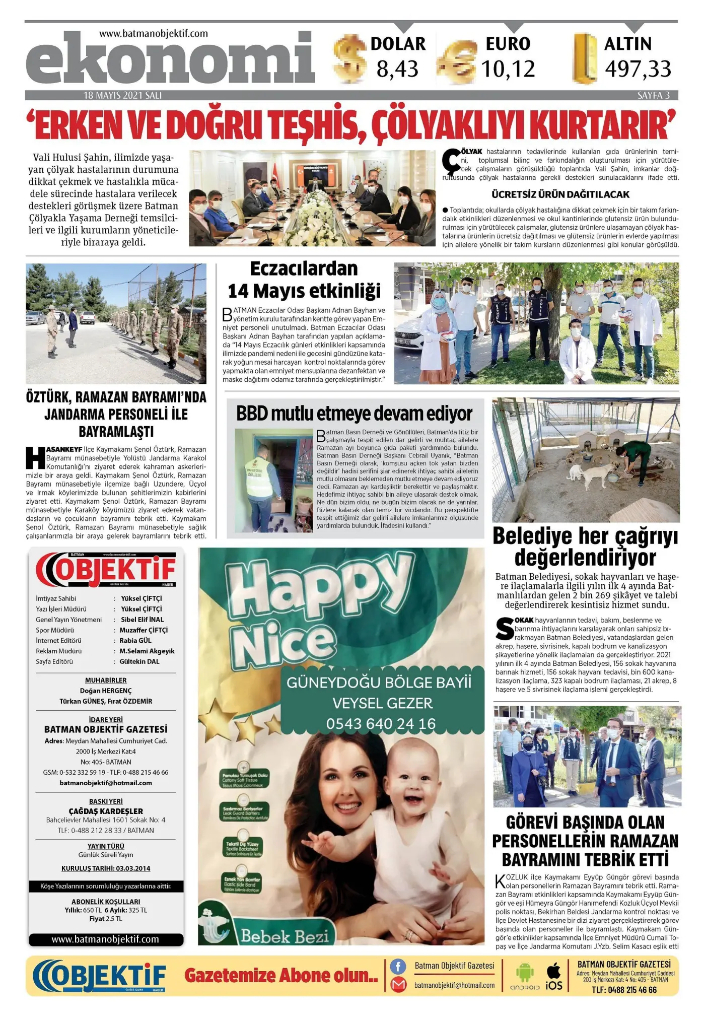 18.05.2021 tarihli sayı, 3. sayfa