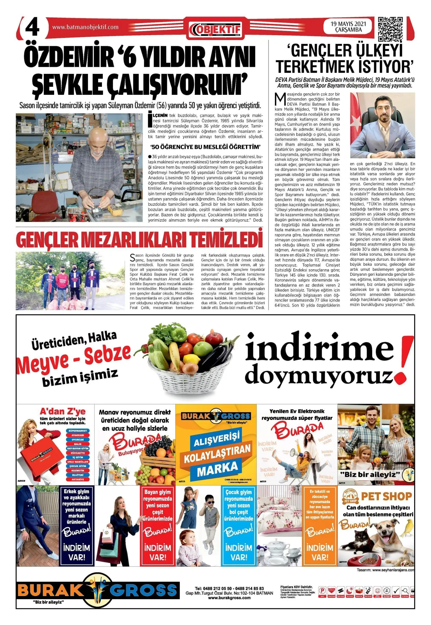 19.05.2021 tarihli sayı, 4. sayfa