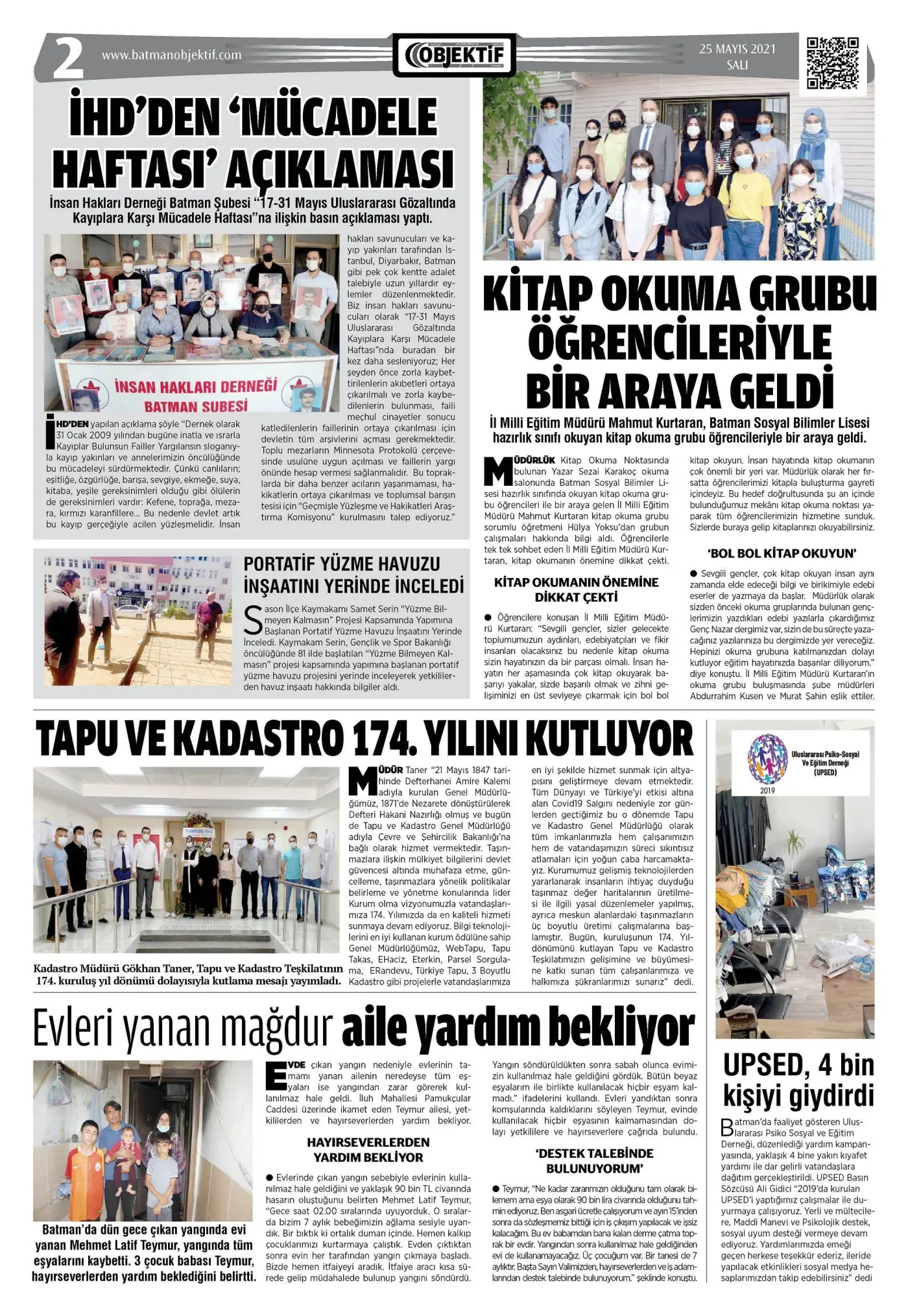 24.05.2021 tarihli sayı, 2. sayfa