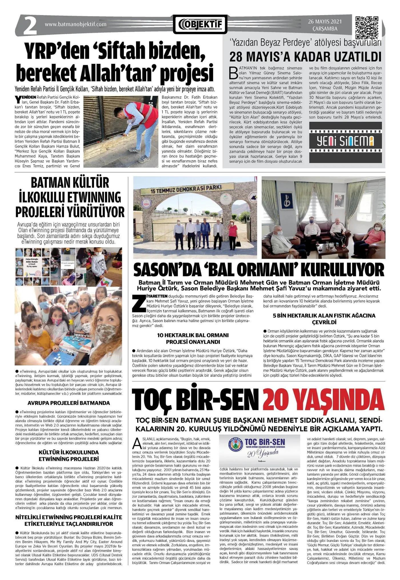25.05.2021 tarihli sayı, 2. sayfa