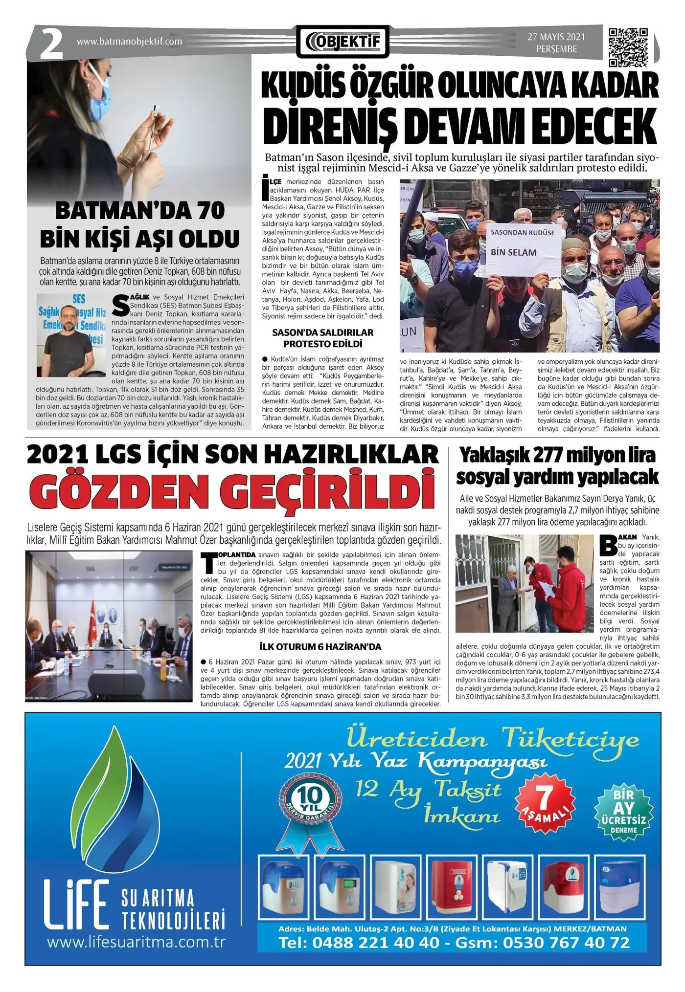 26.05.2021 tarihli sayı, 2. sayfa