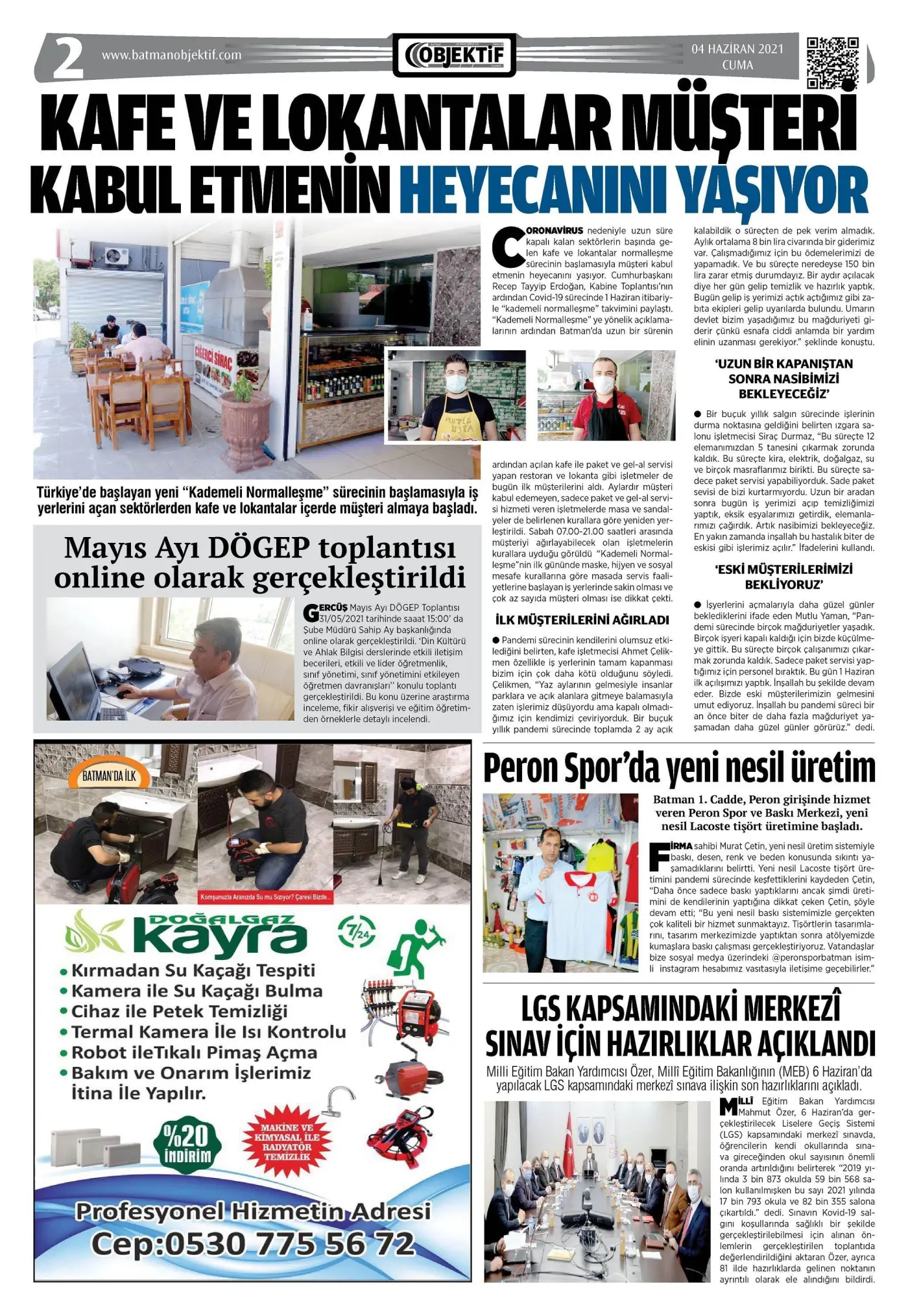 04.06.2021 tarihli sayı, 2. sayfa
