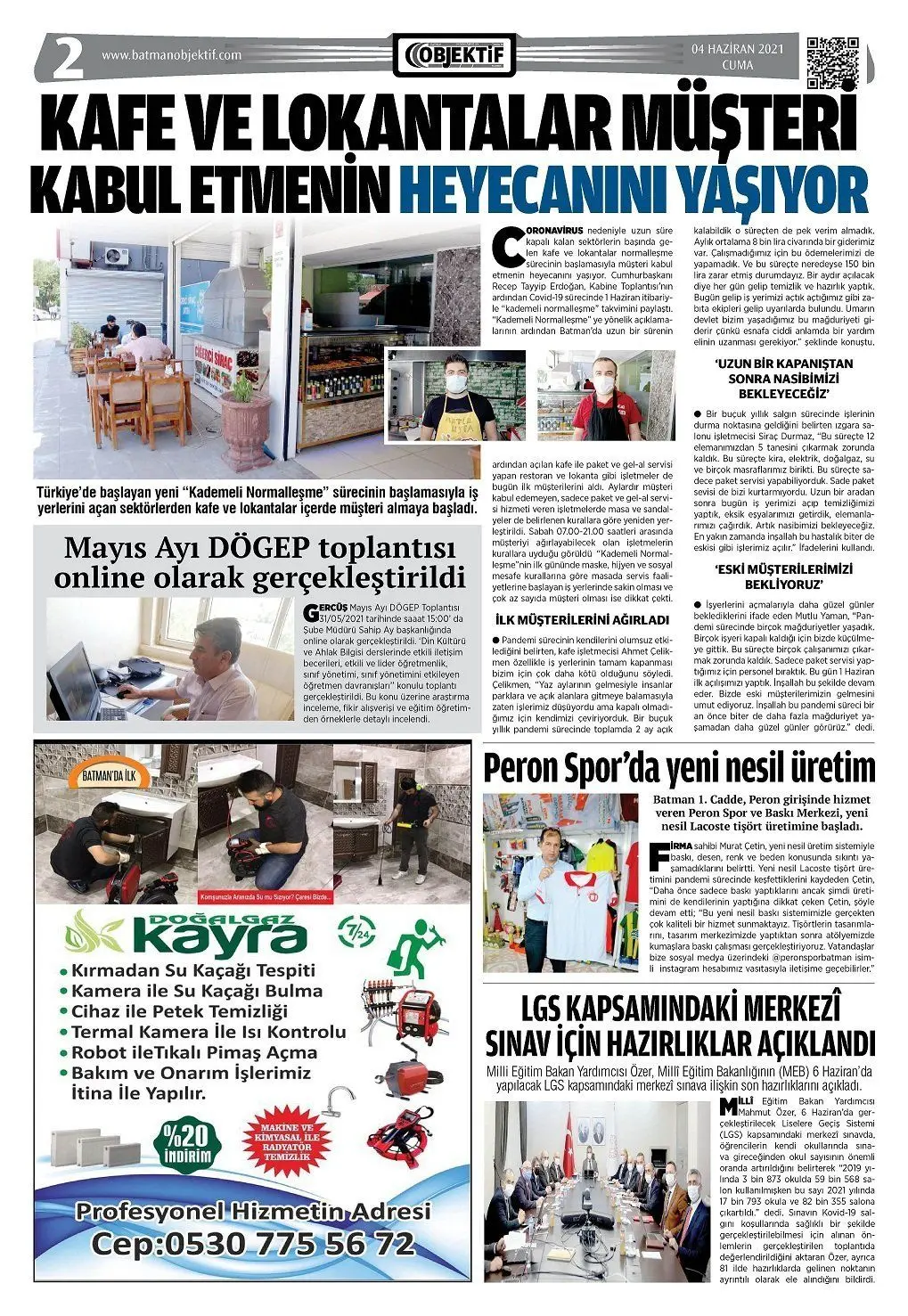 07.06.2021 tarihli sayı, 2. sayfa