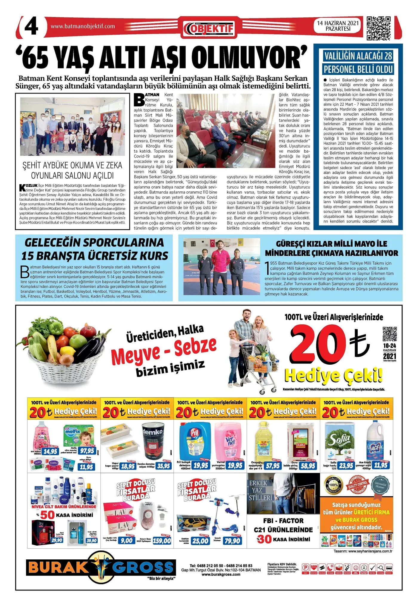 14.06.2021 tarihli sayı, 4. sayfa