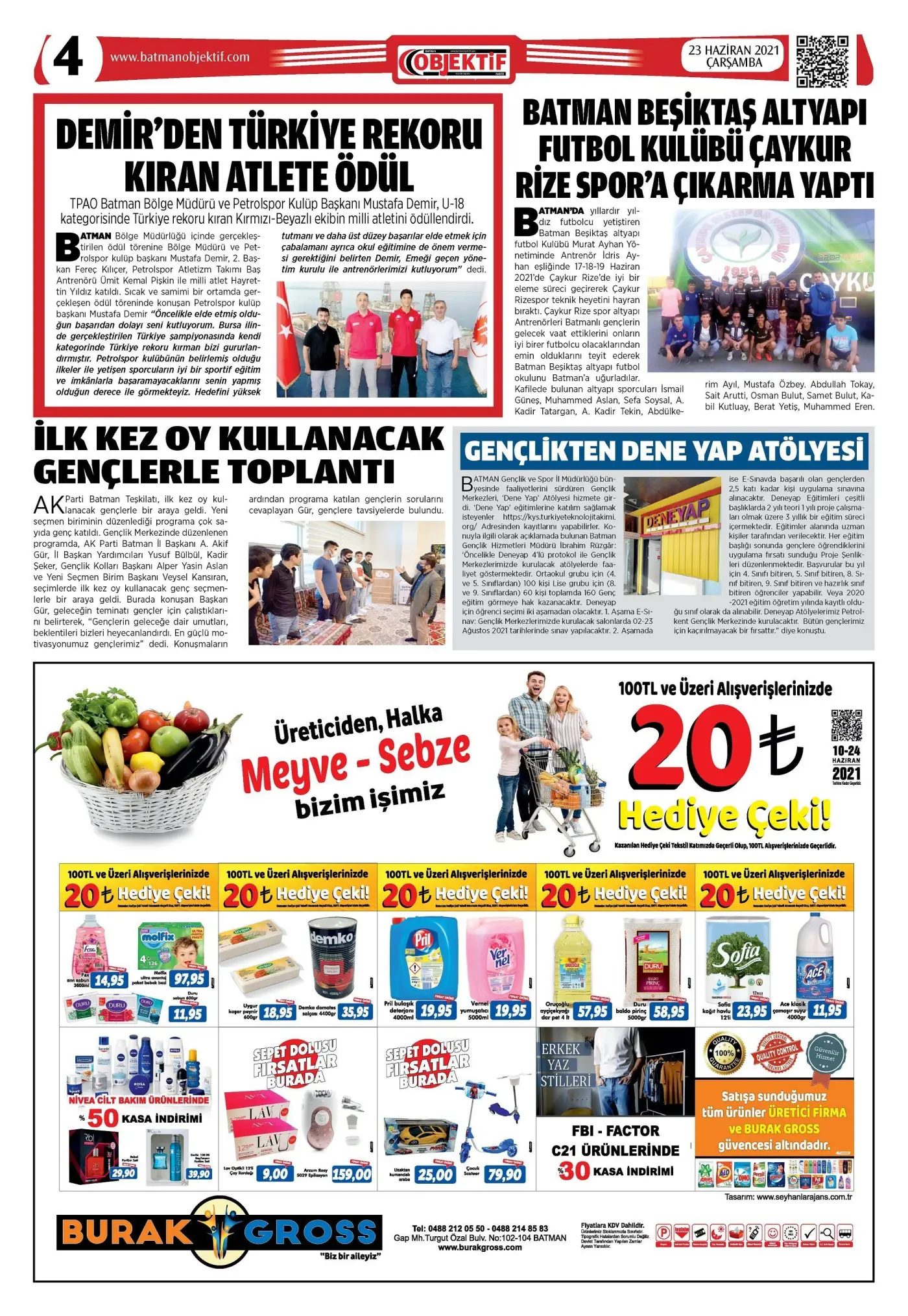 23.06.2021 tarihli sayı, 4. sayfa