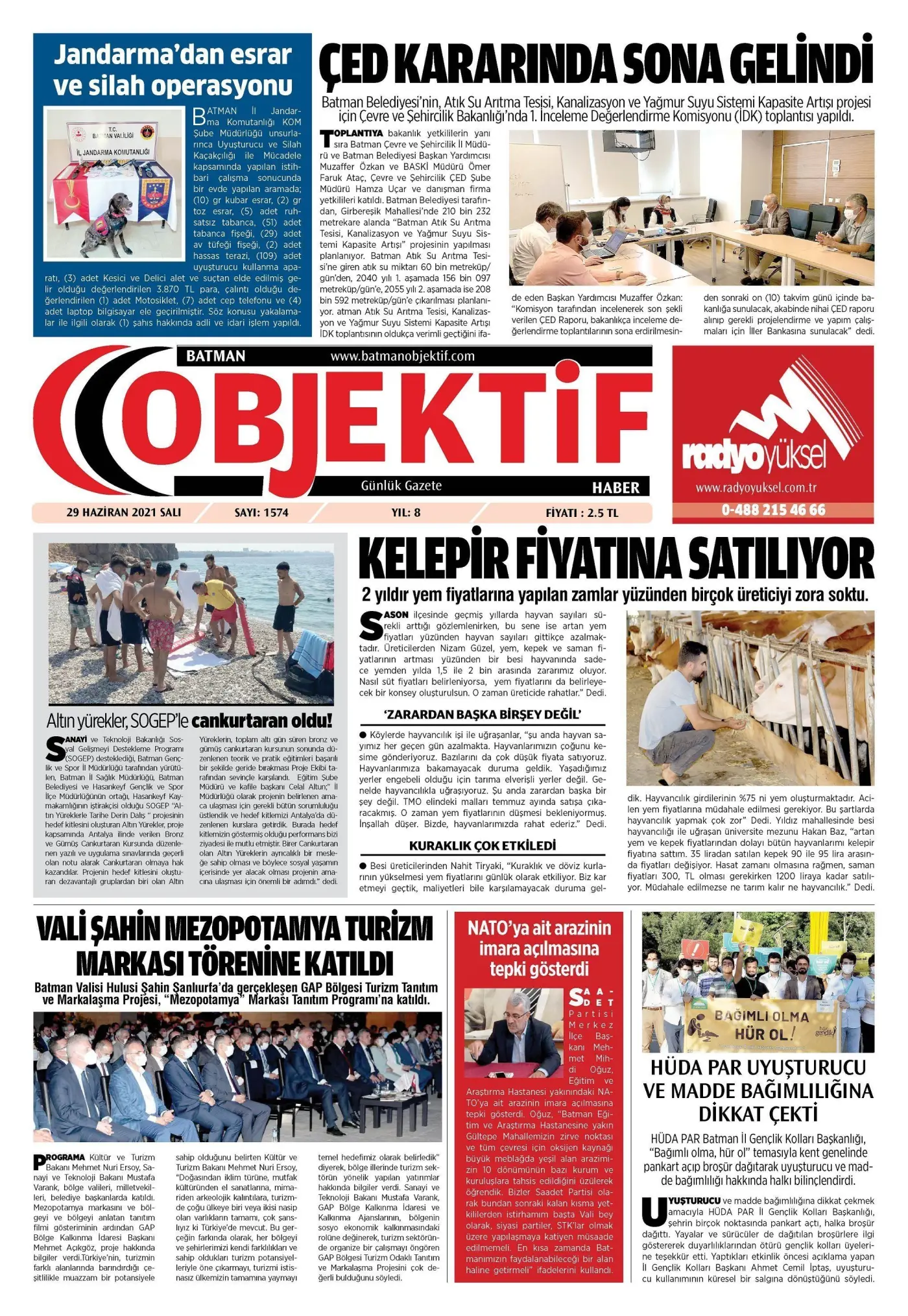 28.06.2021 tarihli sayı, 1. sayfa